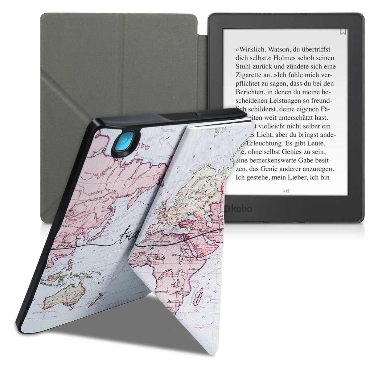 Kobo Aura H2O Edition 2 Faux Leather eReader Case