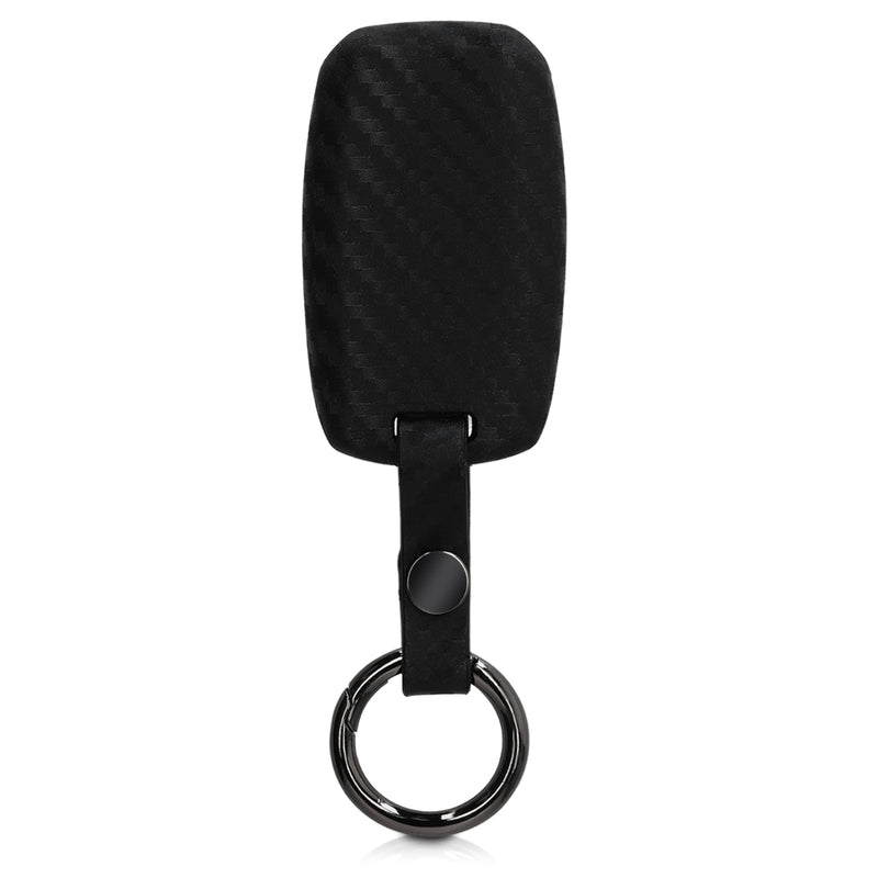 kwmobile Car Key Cover Compatible with Kia 3-4-Button Car Key - Key Fob Cover Don't touch my Key