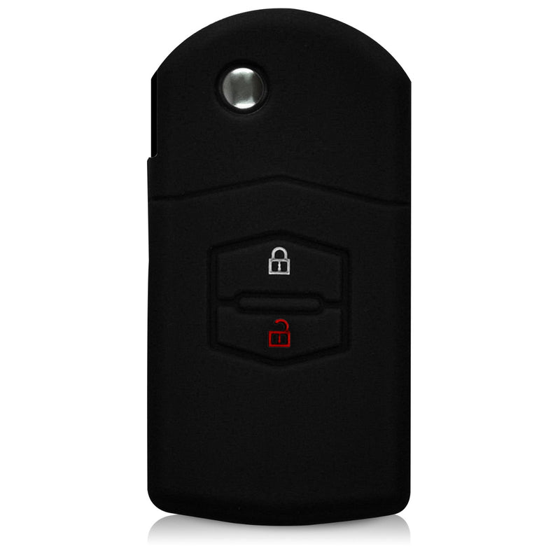 Mazda 2-Button Car Key Cover Don't touch my Key