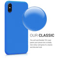 kwmobile Phone Case for Apple iPhone X - Wireless Charging - Protective Cover