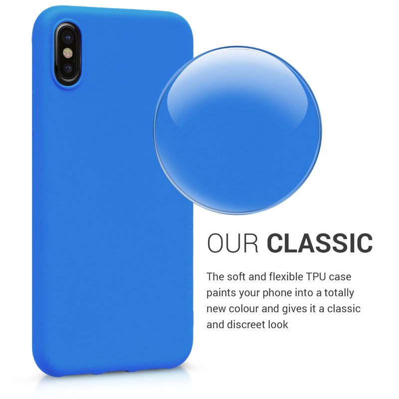 kwmobile Phone Case for Apple iPhone X - Wireless Charging - Protective Cover