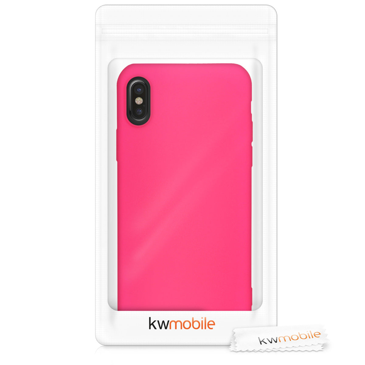kwmobile Phone Case for Apple iPhone X - Wireless Charging - Protective Cover