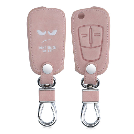 Faux Leather Case Compatible with Opel Vauxhall Car Key