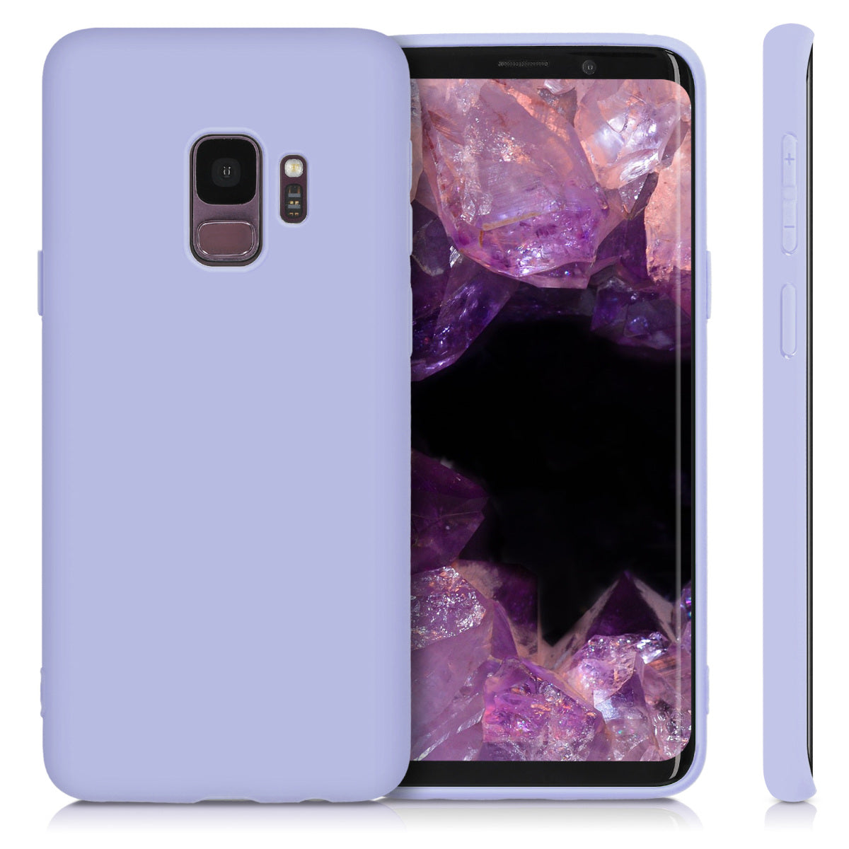 kwmobile Phone Case for Samsung Galaxy S9 - Wireless Charging - Protective Cover