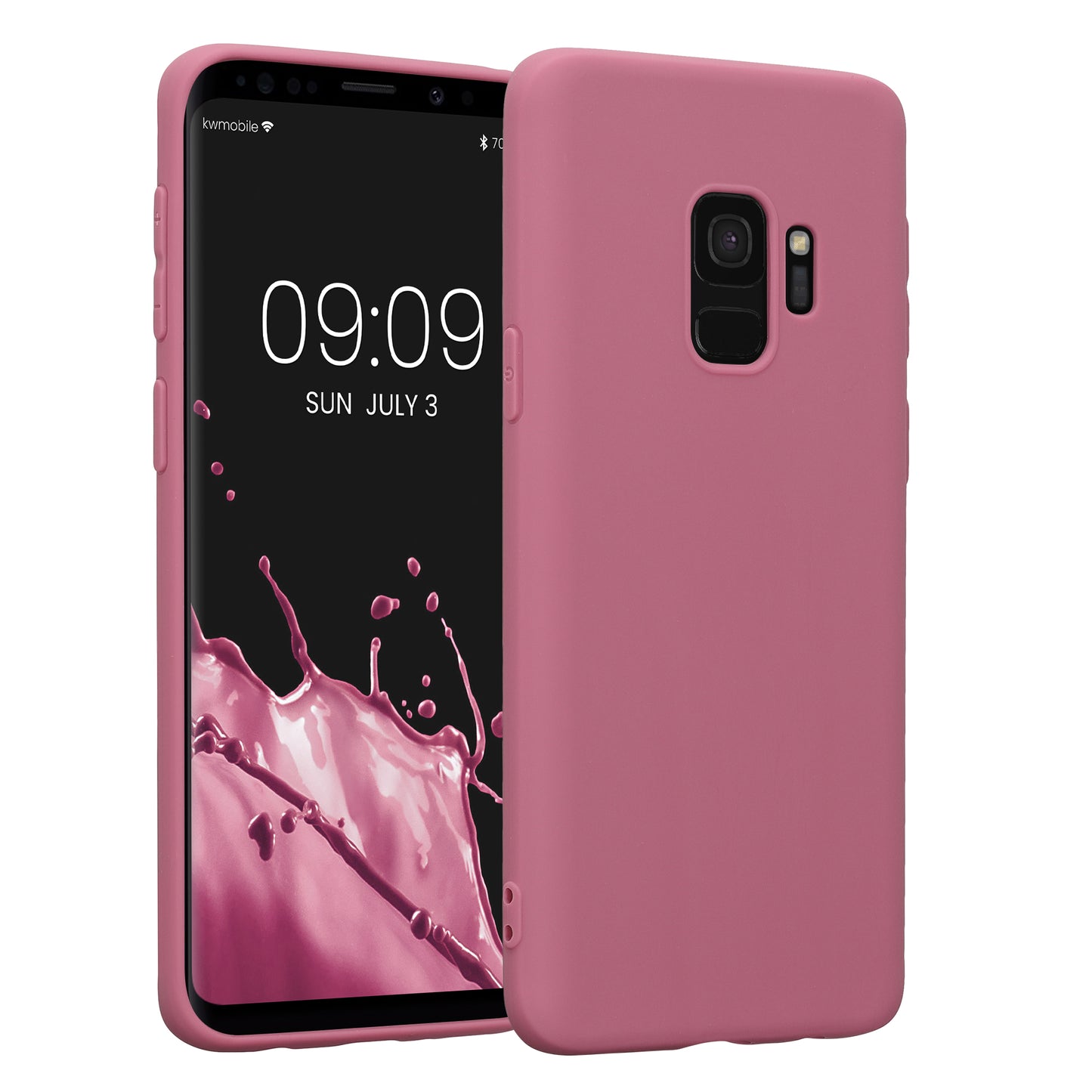 kwmobile Phone Case for Samsung Galaxy S9 - Wireless Charging - Protective Cover