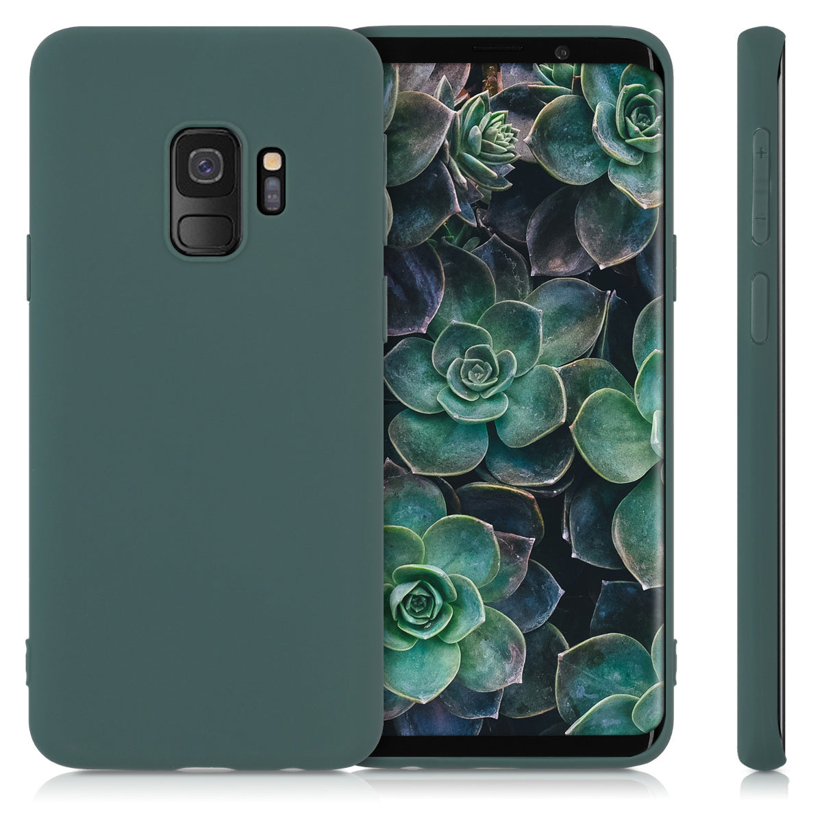 kwmobile Phone Case for Samsung Galaxy S9 - Wireless Charging - Protective Cover