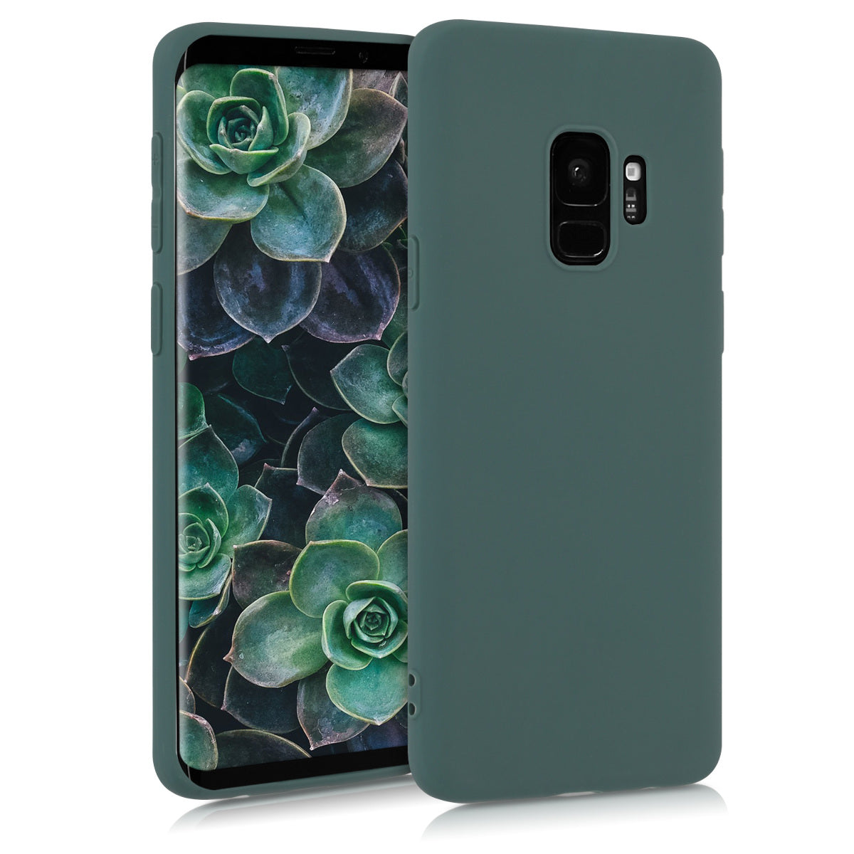 kwmobile Phone Case for Samsung Galaxy S9 - Wireless Charging - Protective Cover