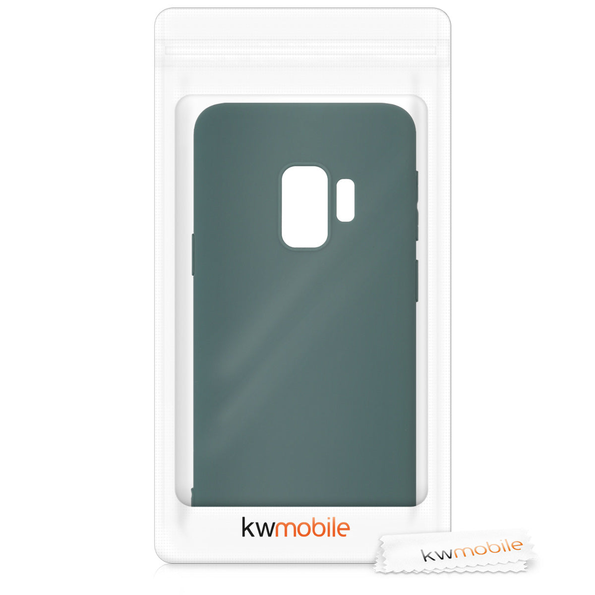 kwmobile Phone Case for Samsung Galaxy S9 - Wireless Charging - Protective Cover