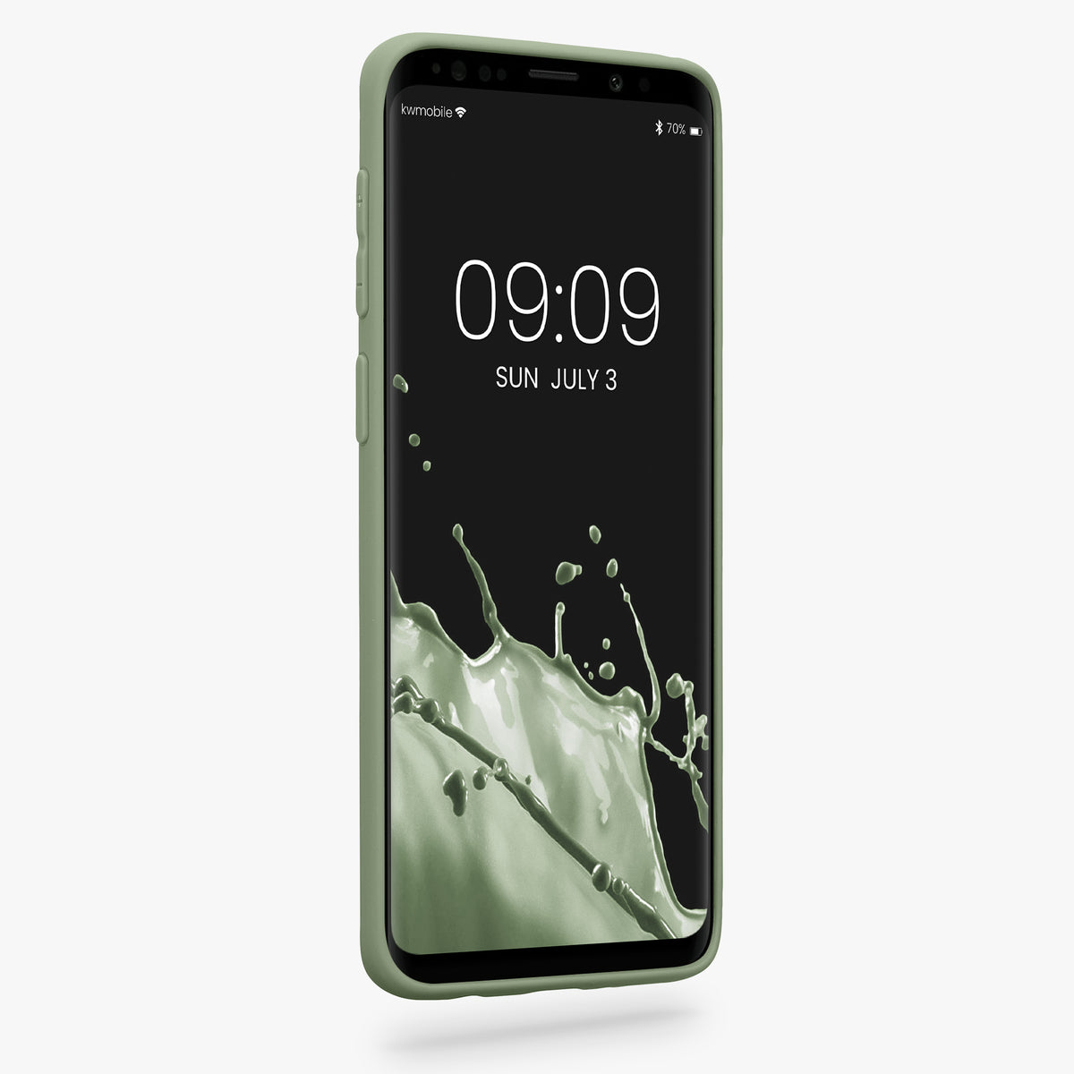 kwmobile Phone Case for Samsung Galaxy S9 - Wireless Charging - Protective Cover