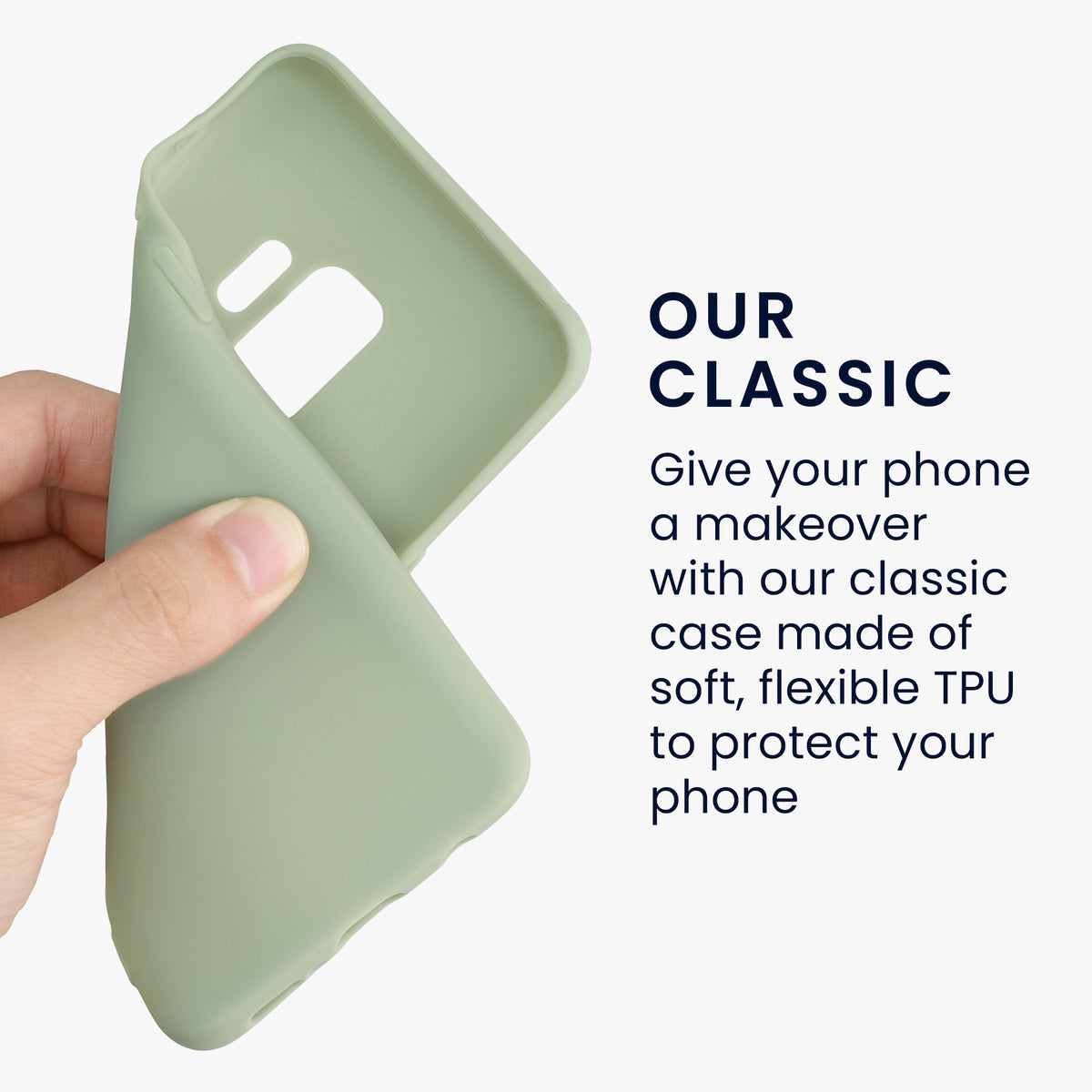 kwmobile Phone Case for Samsung Galaxy S9 - Wireless Charging - Protective Cover