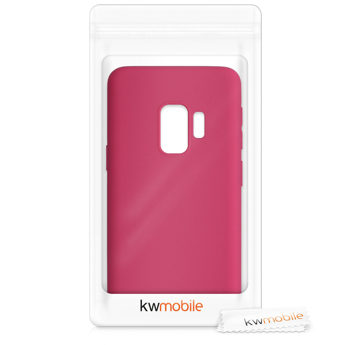 kwmobile Phone Case for Samsung Galaxy S9 - Wireless Charging - Protective Cover