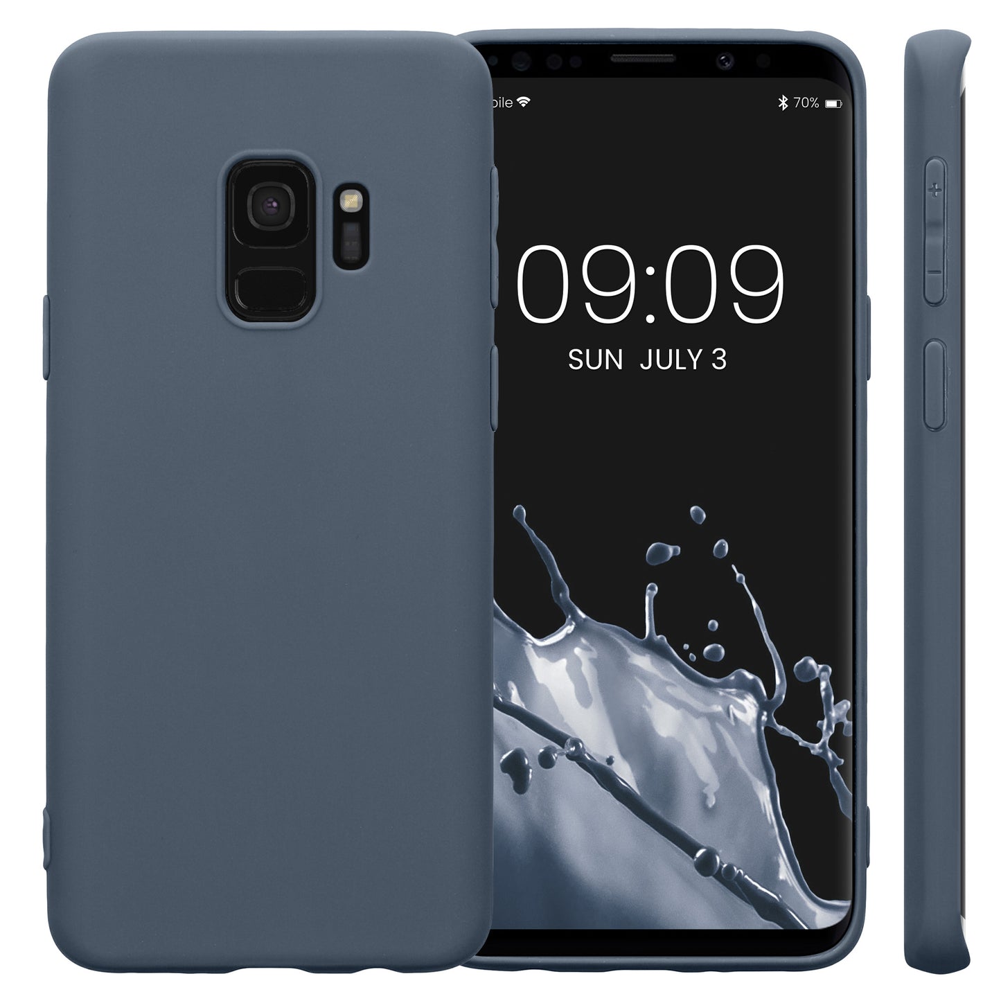 kwmobile Phone Case for Samsung Galaxy S9 - Wireless Charging - Protective Cover