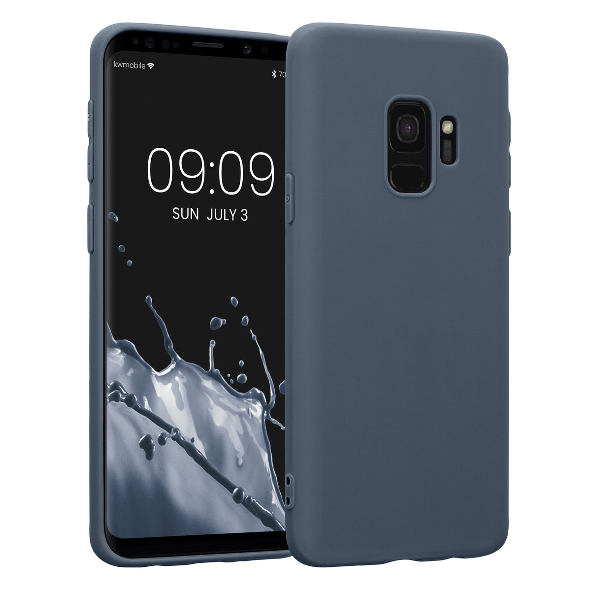 kwmobile Phone Case for Samsung Galaxy S9 - Wireless Charging - Protective Cover