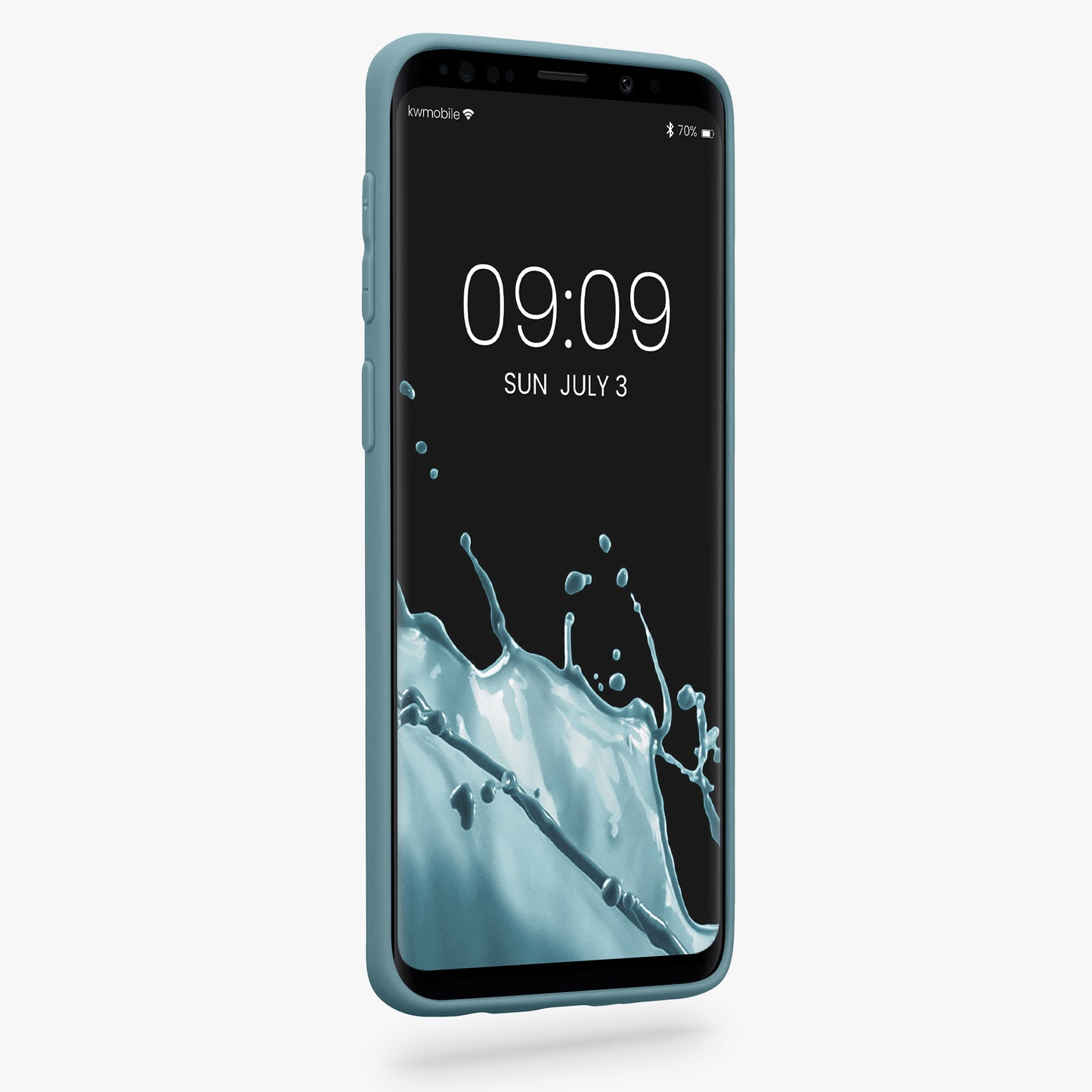 kwmobile Phone Case for Samsung Galaxy S9 - Wireless Charging - Protective Cover