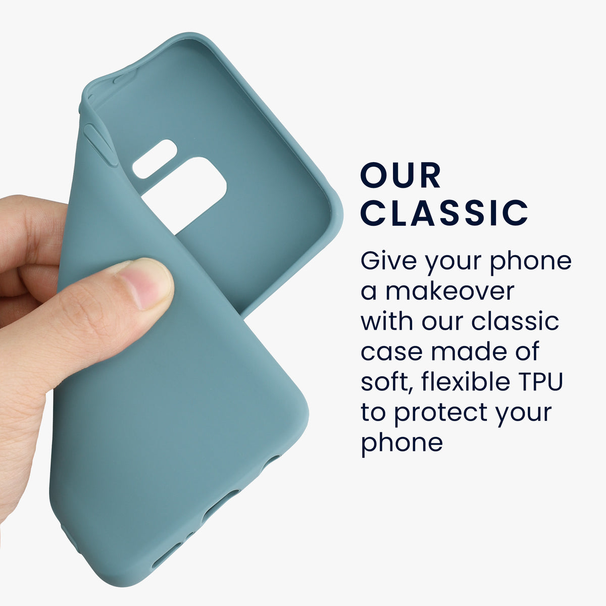 kwmobile Phone Case for Samsung Galaxy S9 - Wireless Charging - Protective Cover