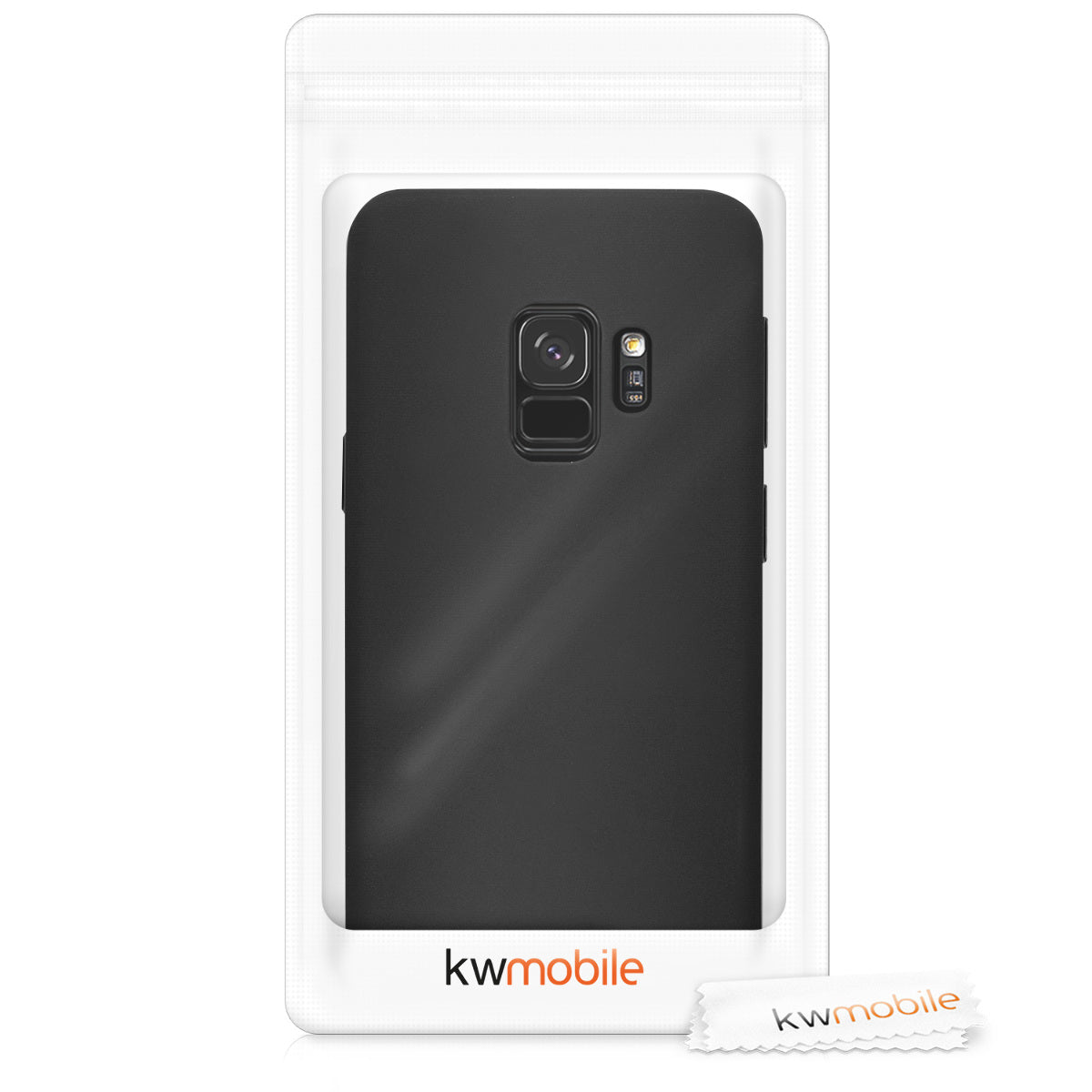 kwmobile Phone Case for Samsung Galaxy S9 - Wireless Charging - Protective Cover