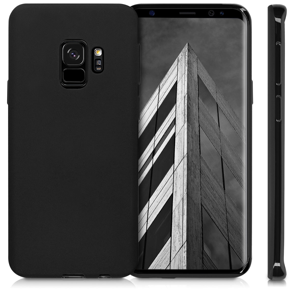 kwmobile Phone Case for Samsung Galaxy S9 - Wireless Charging - Protective Cover
