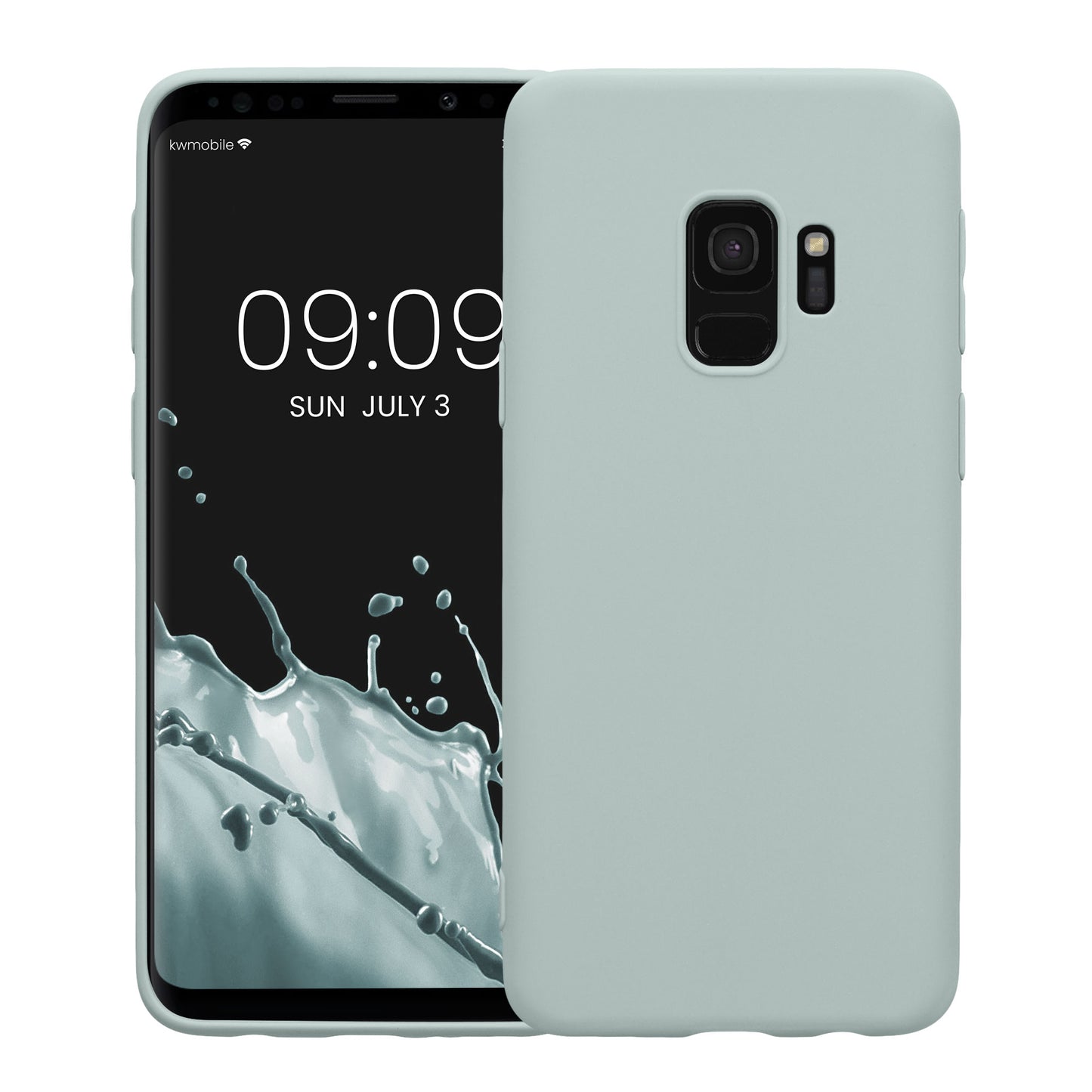 kwmobile Phone Case for Samsung Galaxy S9 - Wireless Charging - Protective Cover