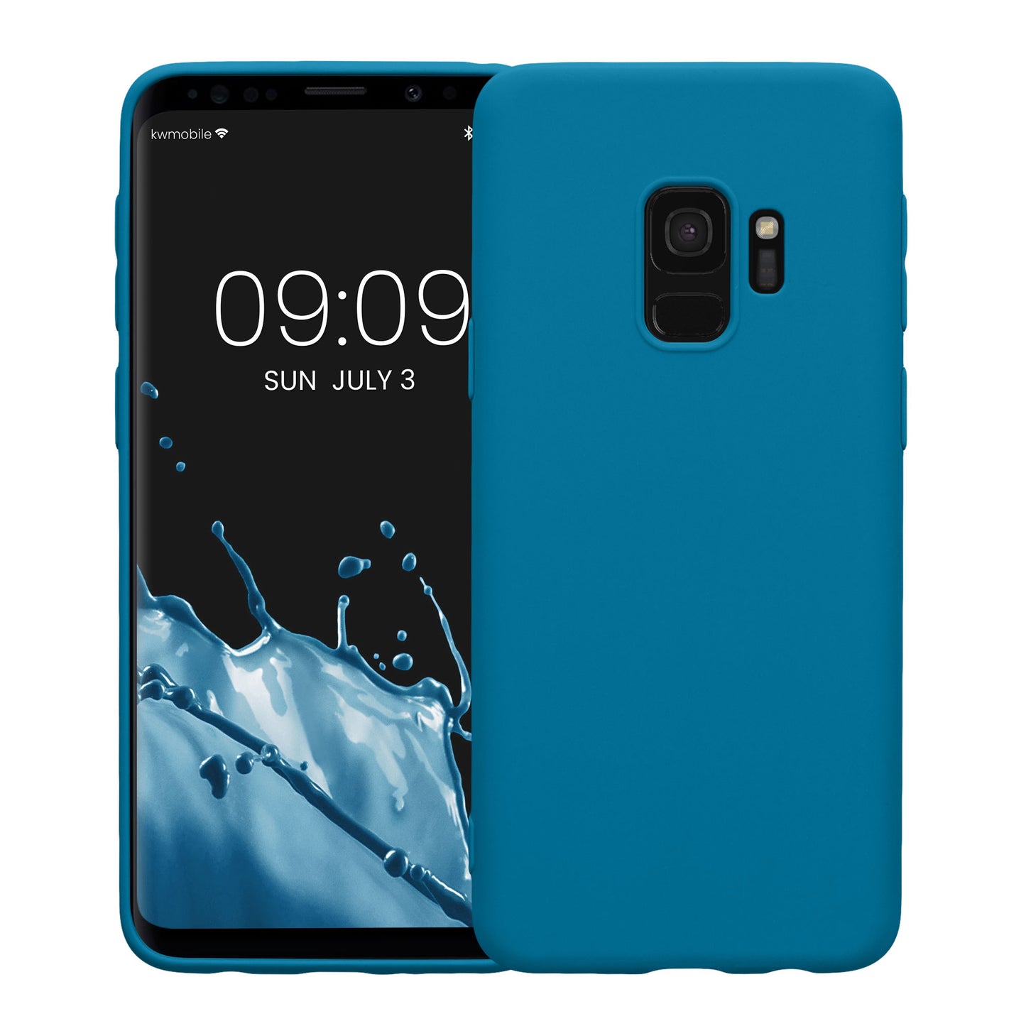 kwmobile Phone Case for Samsung Galaxy S9 - Wireless Charging - Protective Cover