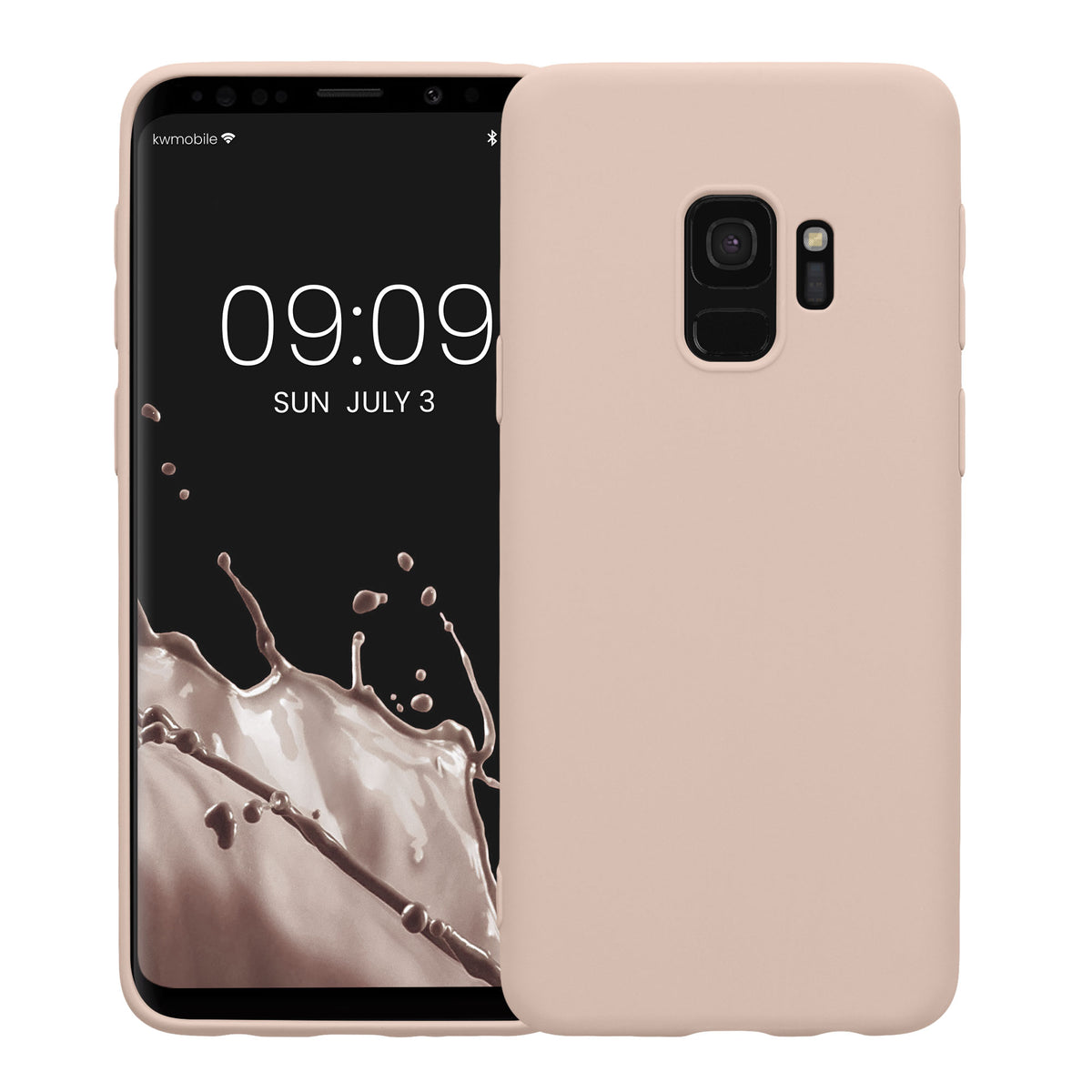 kwmobile Phone Case for Samsung Galaxy S9 - Wireless Charging - Protective Cover