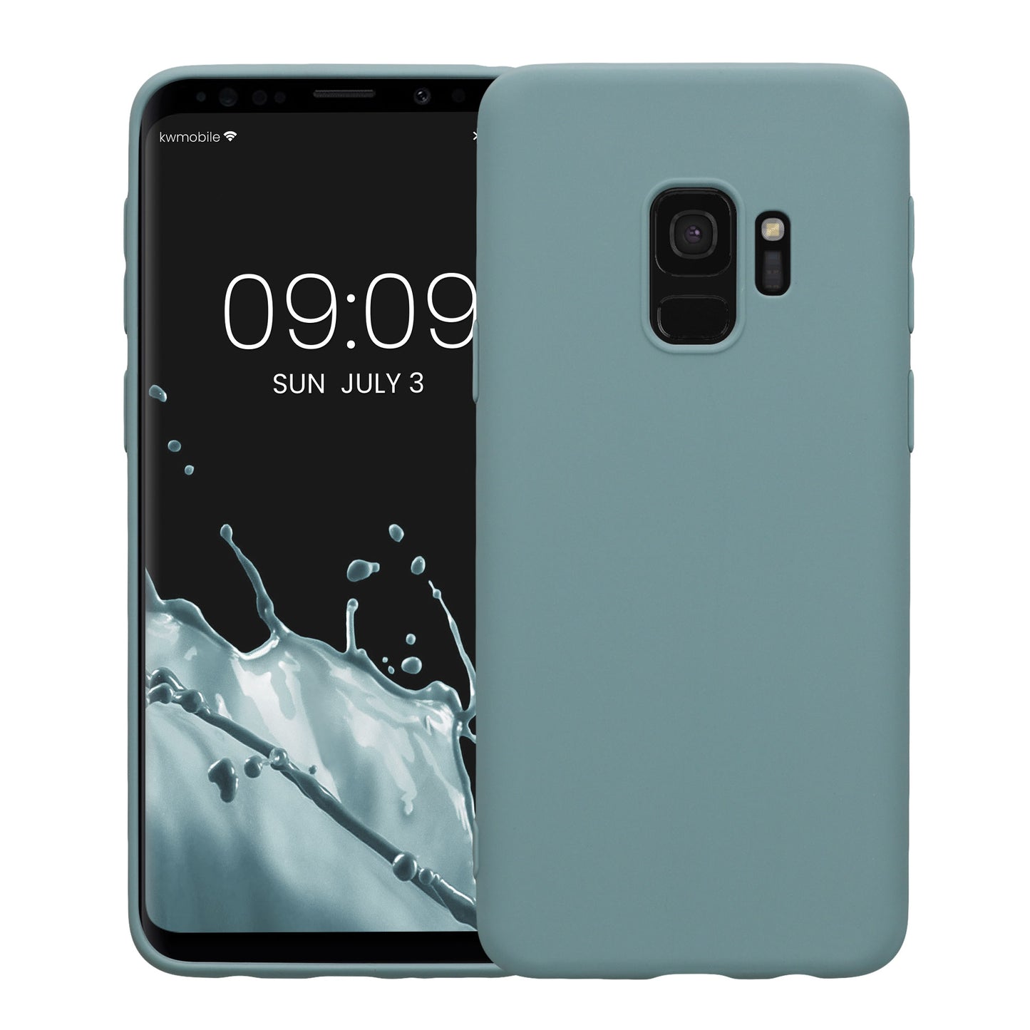 kwmobile Phone Case for Samsung Galaxy S9 - Wireless Charging - Protective Cover