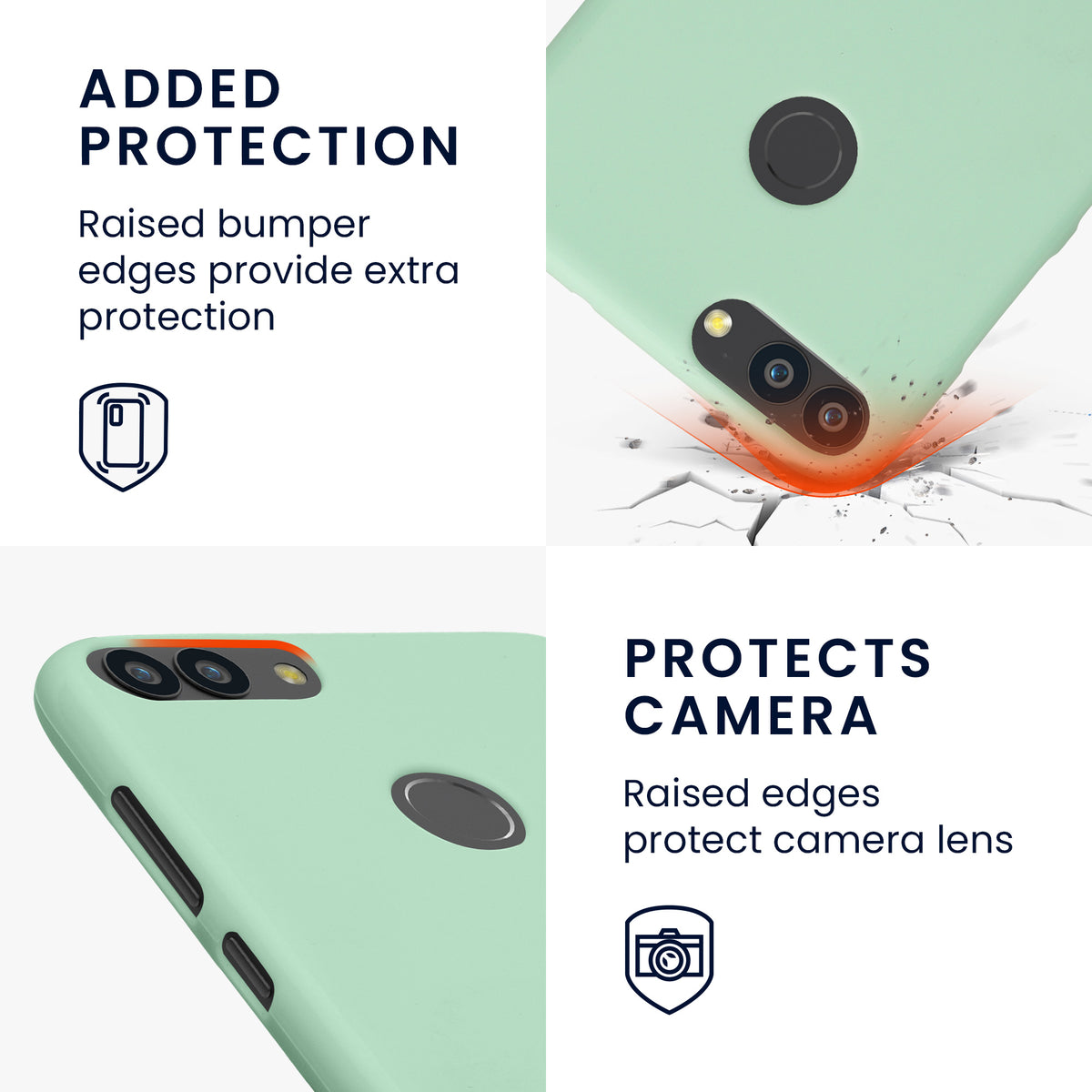 Huawei Enjoy 7S / P Smart (2017) Case Matte Silicone
