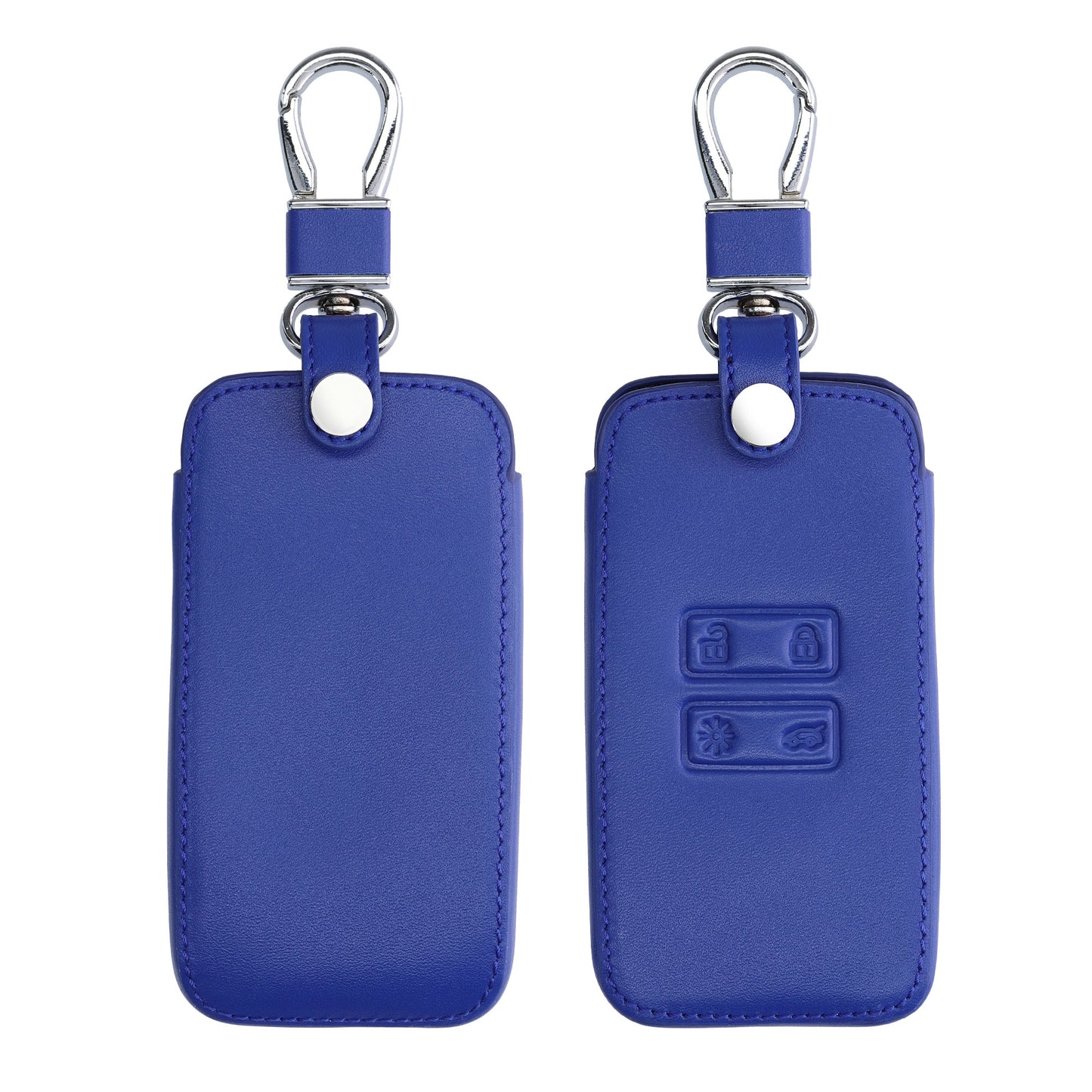 kwmobile Car Key Cover compatible with Renault 4-button Smart Key (Keyless Go only)