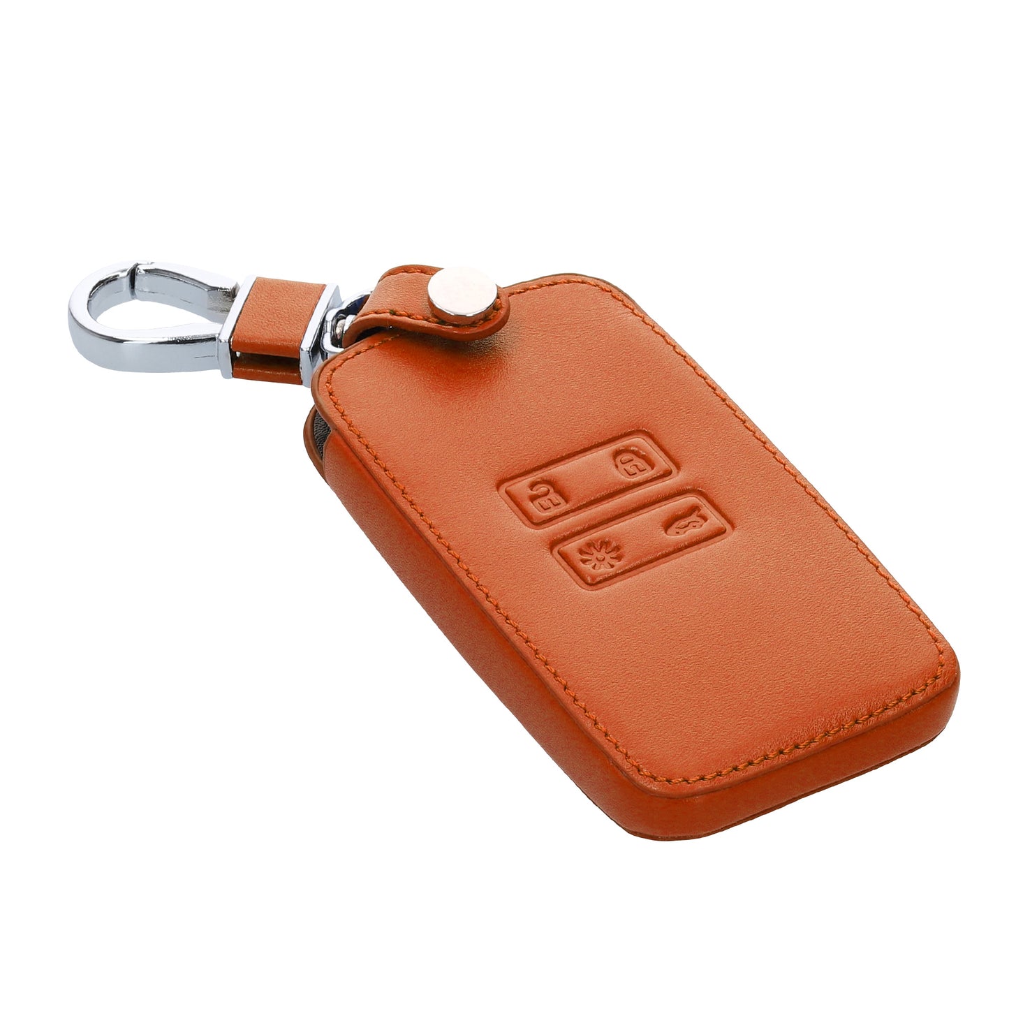 kwmobile Car Key Cover compatible with Renault 4-button Smart Key (Keyless Go only)