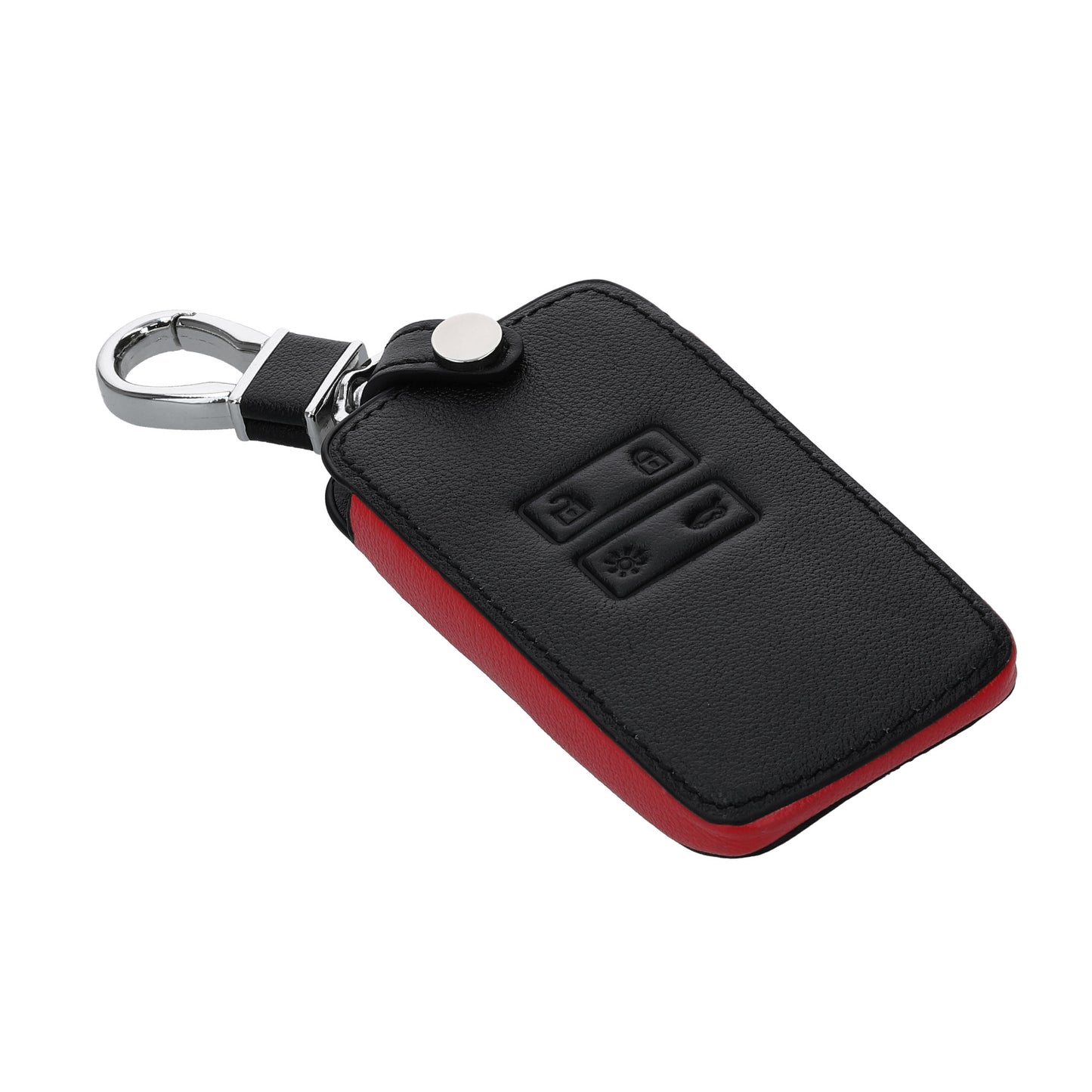 kwmobile Car Key Cover compatible with Renault 4-button Smart Key (Keyless Go only)