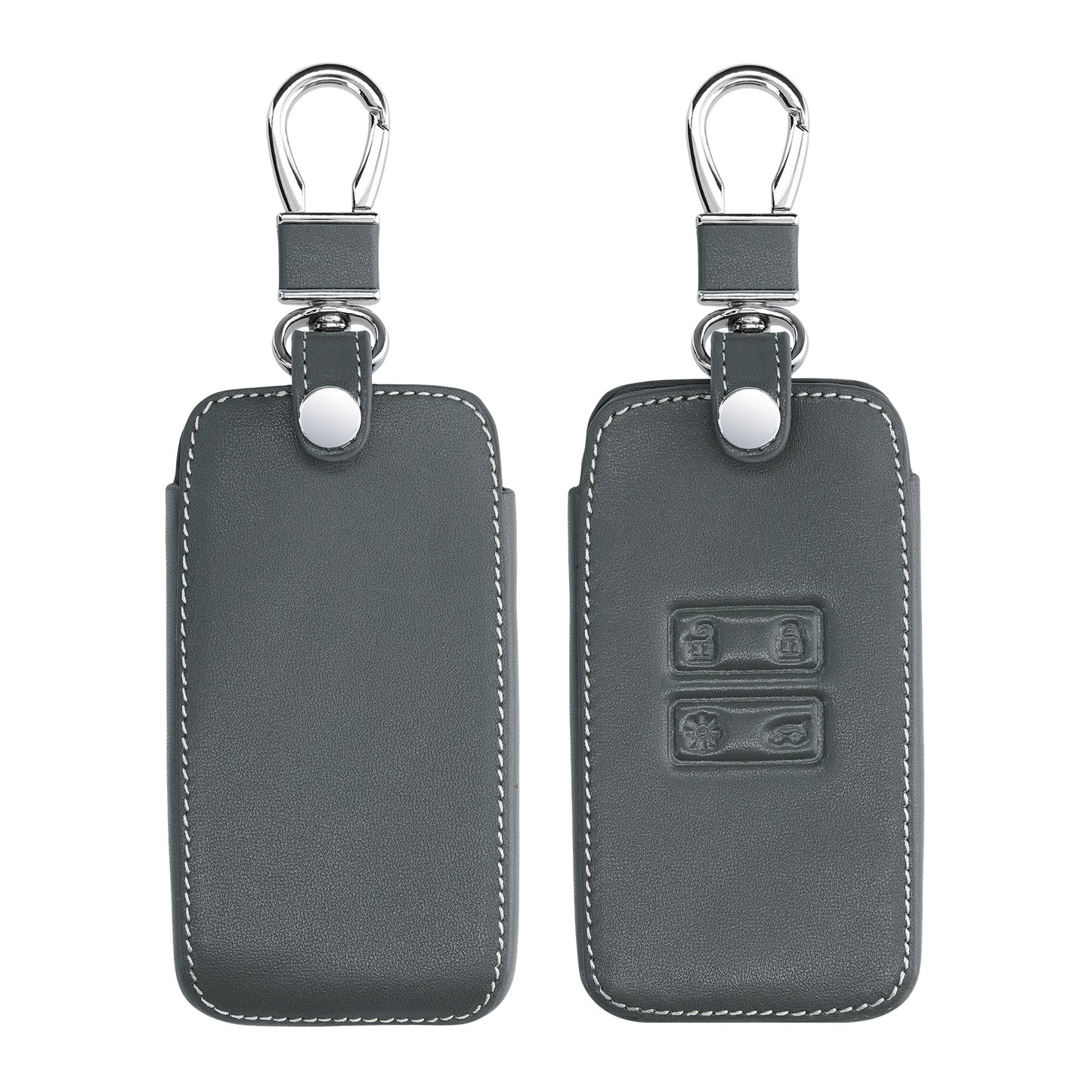 kwmobile Car Key Cover compatible with Renault 4-button Smart Key (Keyless Go only)