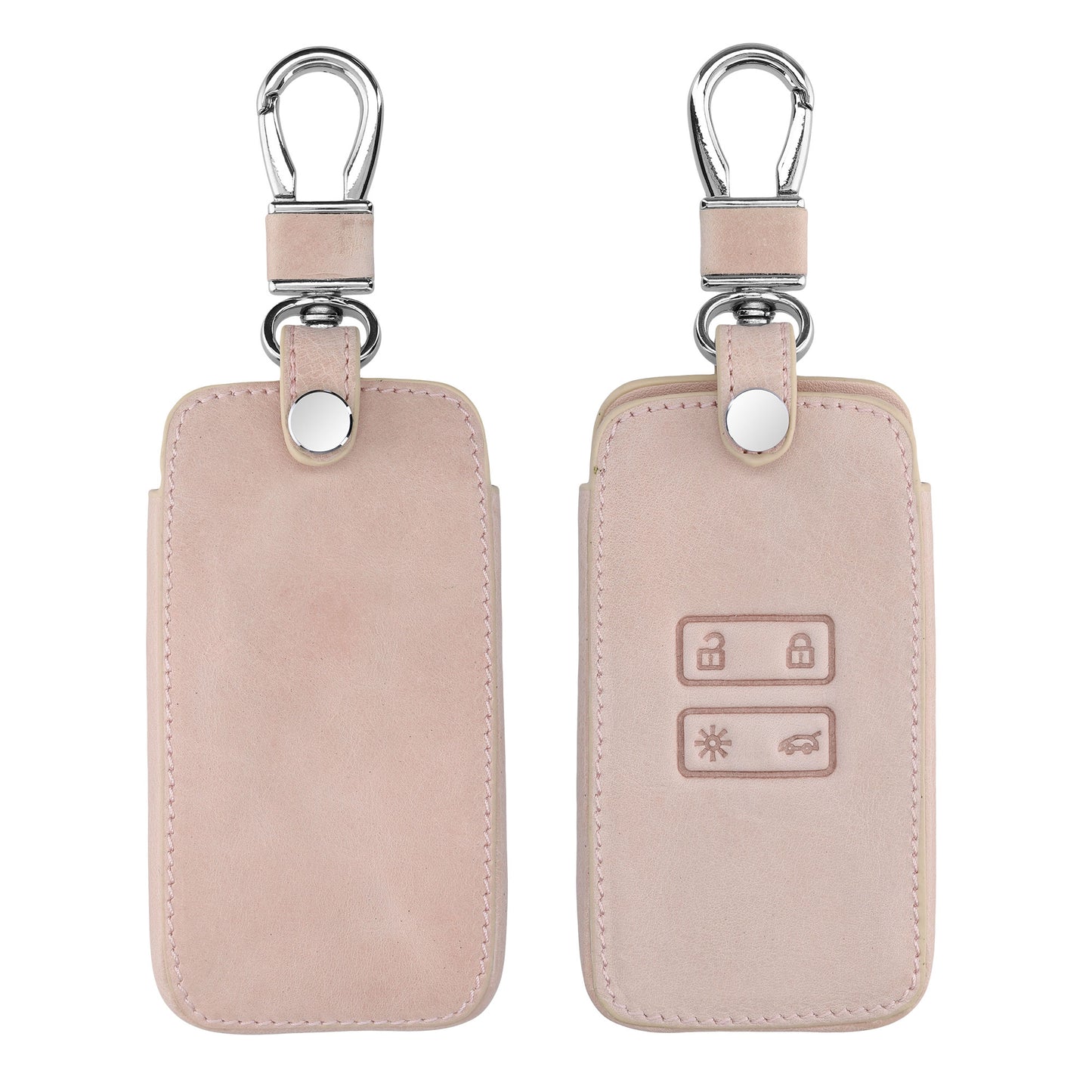kwmobile Car Key Cover compatible with Renault 4-button Smart Key (Keyless Go only)