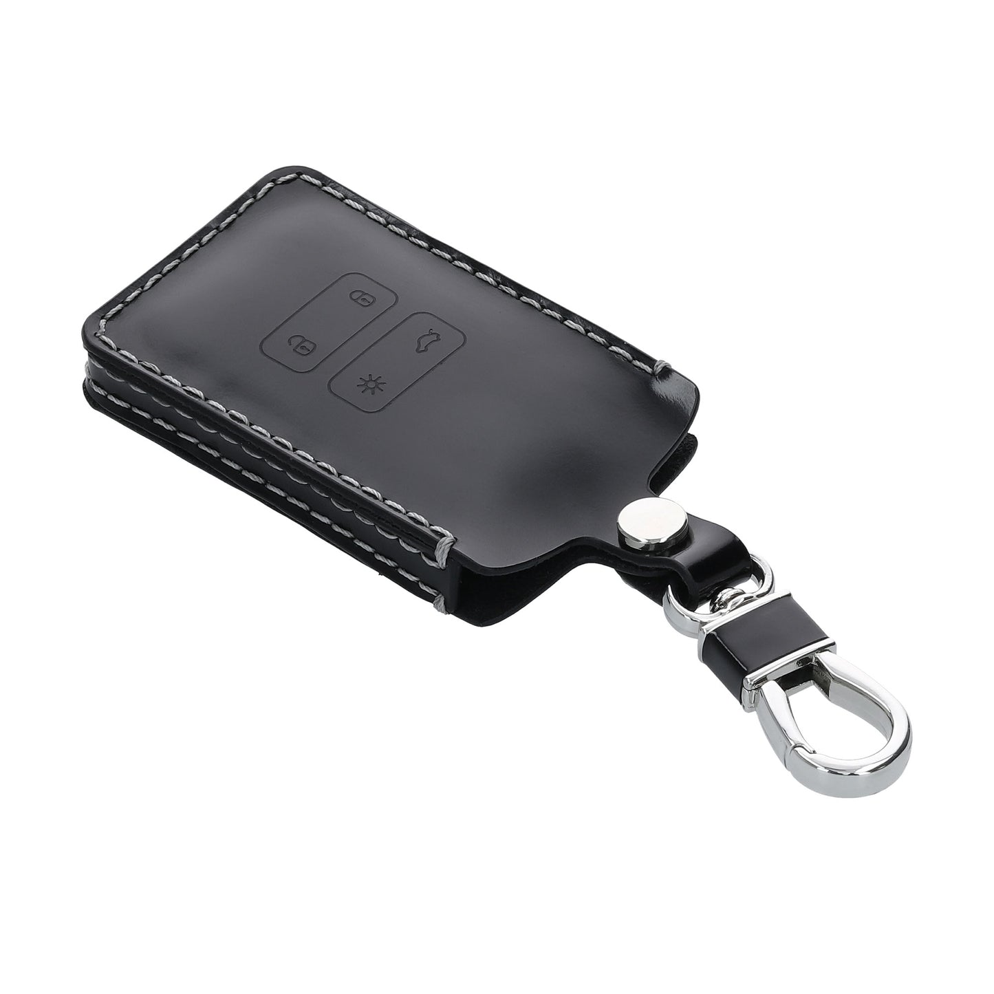 kwmobile Car Key Cover compatible with Renault 4-button Smart Key (Keyless Go only)
