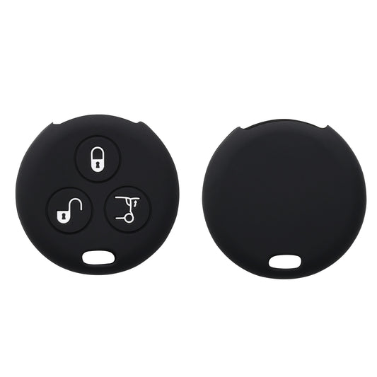 Smart 3-Button Remote Car Key Cover