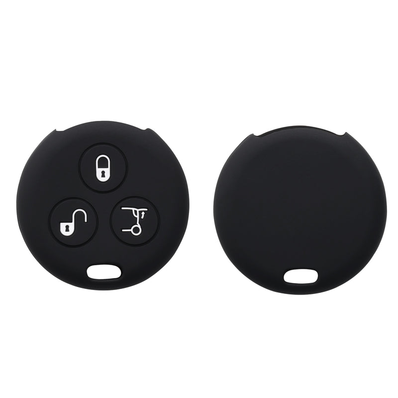Smart 3-Button Remote Car Key Cover