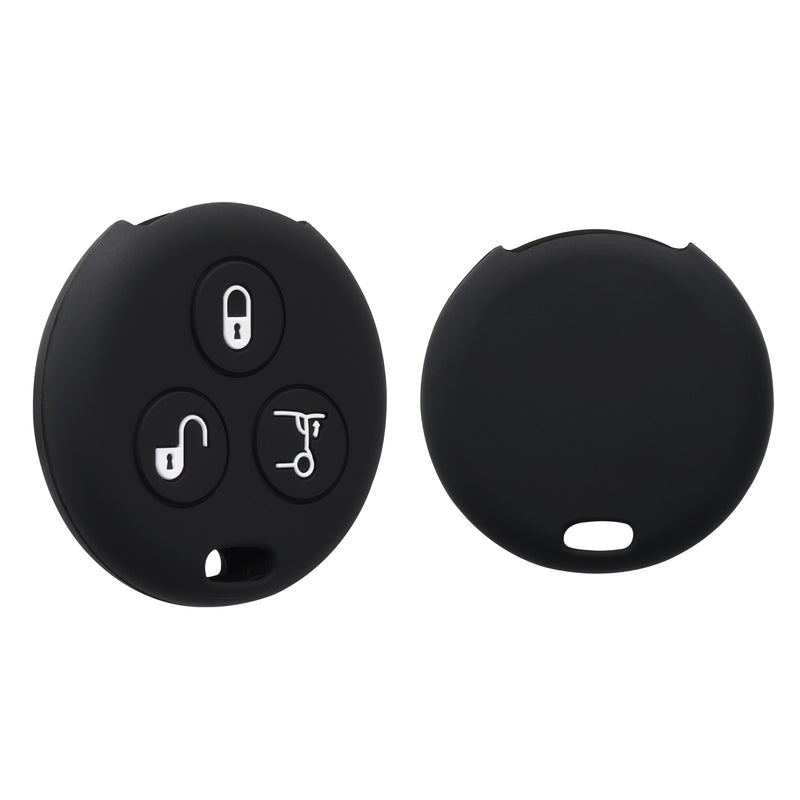 Smart 3-Button Remote Car Key Cover