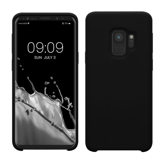 kwmobile Phone Case for Samsung Galaxy S9 - Silicone Case - Wireless Charging - Protective Cover