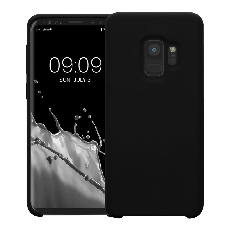 kwmobile Phone Case for Samsung Galaxy S9 - Silicone Case - Wireless Charging - Protective Cover