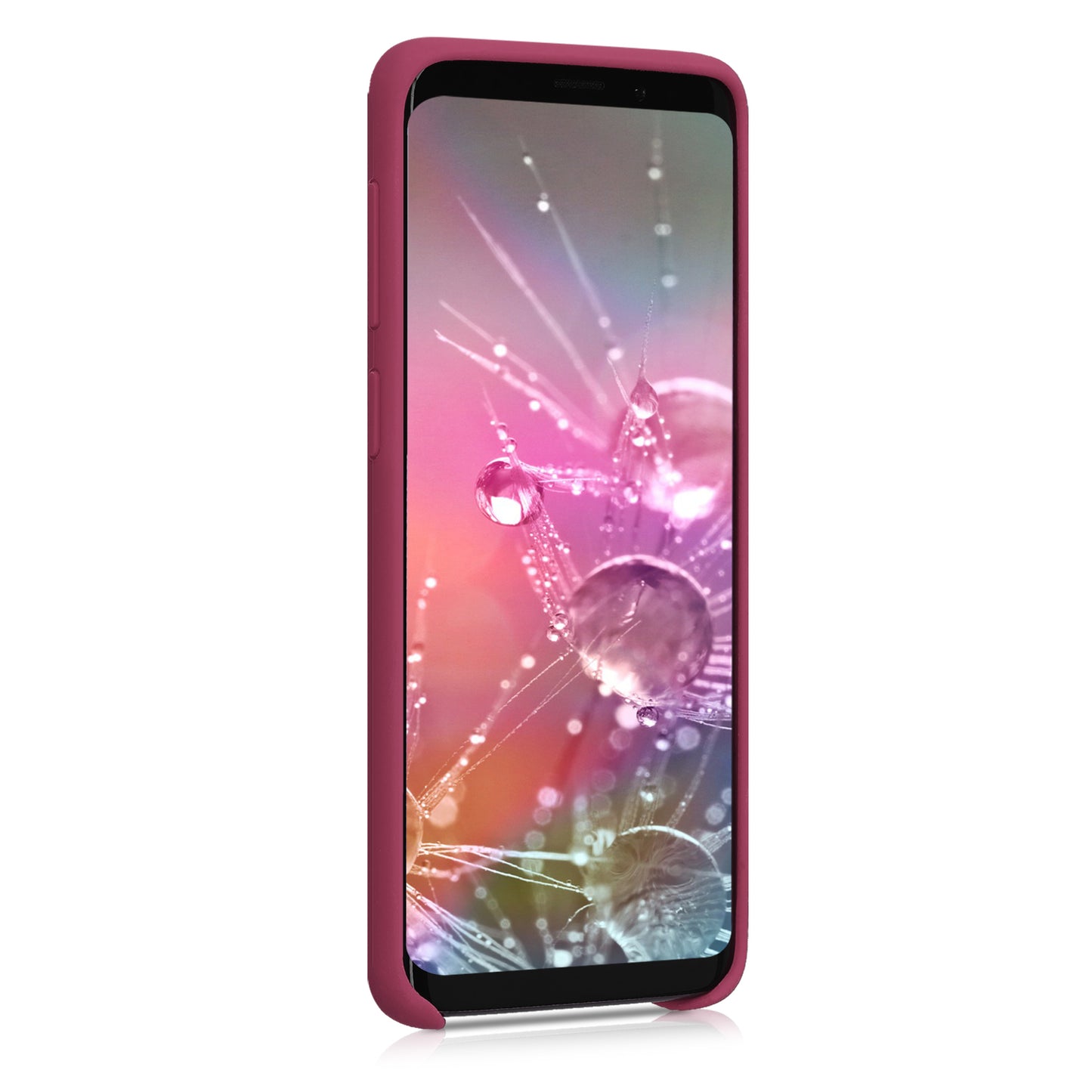 kwmobile Phone Case for Samsung Galaxy S9 - Silicone Case - Wireless Charging - Protective Cover