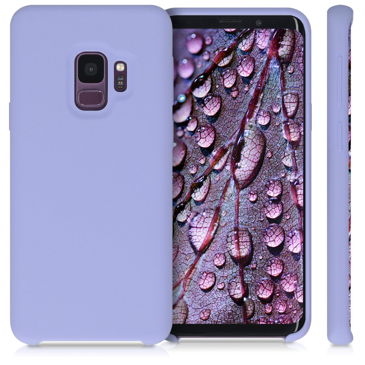kwmobile Phone Case for Samsung Galaxy S9 - Silicone Case - Wireless Charging - Protective Cover