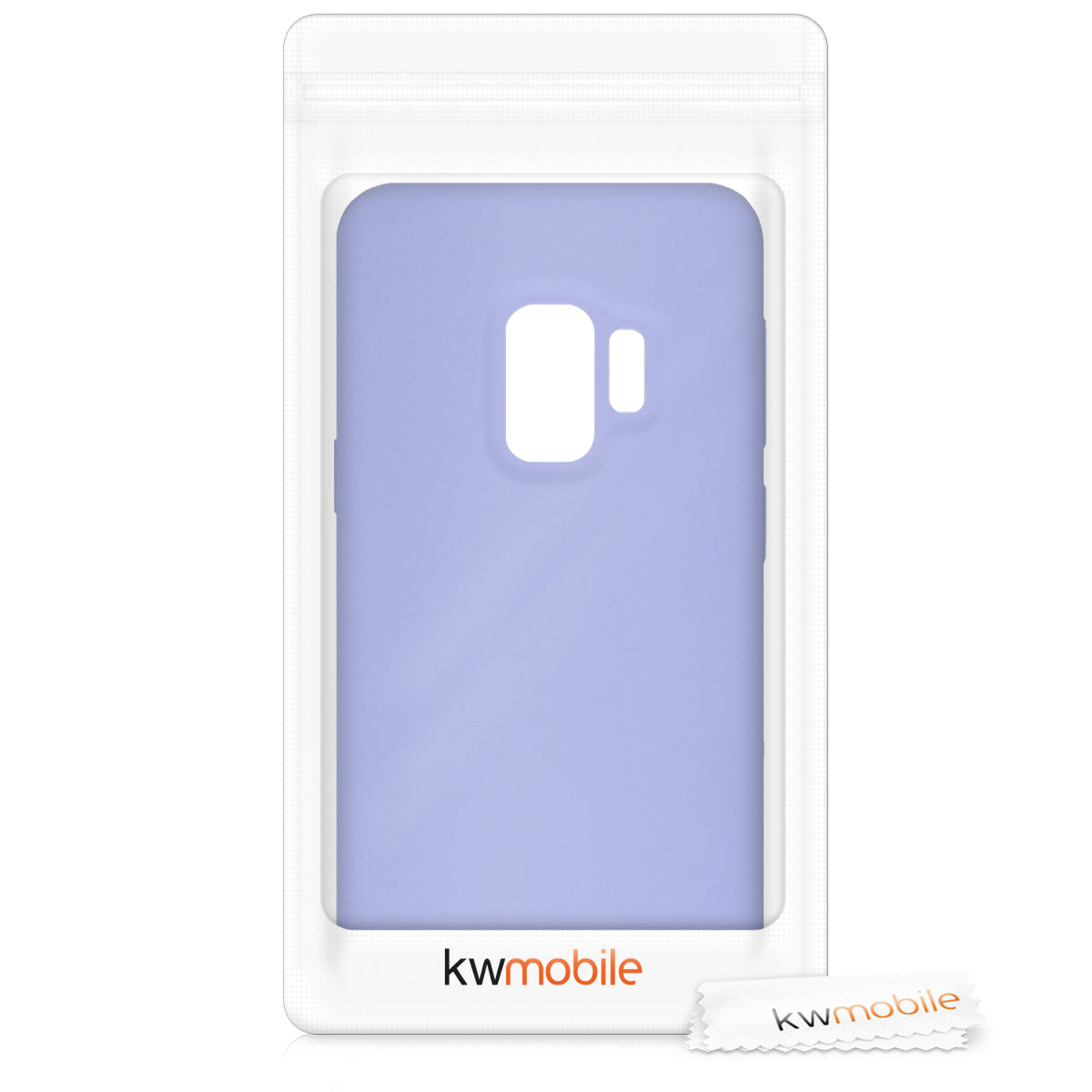 kwmobile Phone Case for Samsung Galaxy S9 - Silicone Case - Wireless Charging - Protective Cover