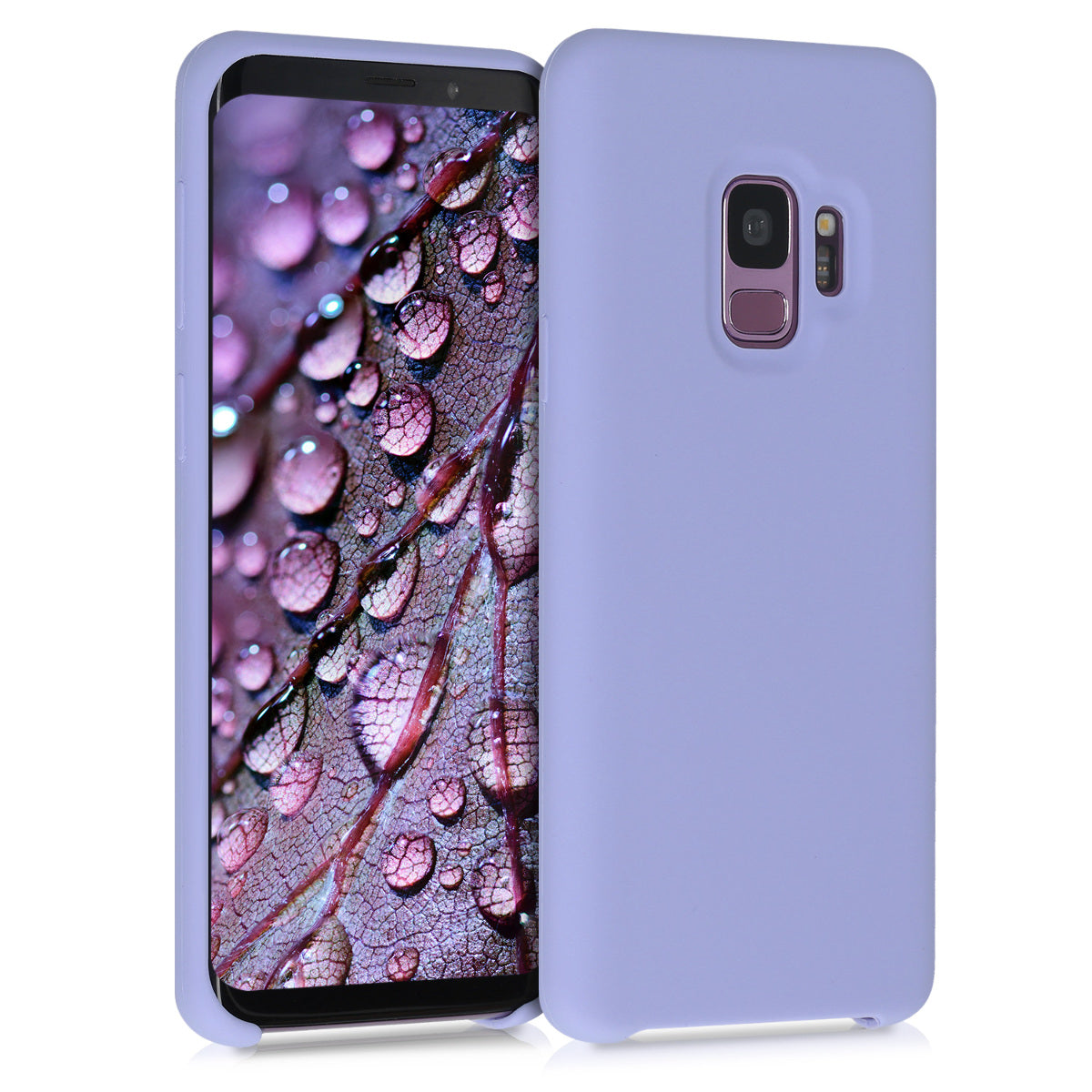 kwmobile Phone Case for Samsung Galaxy S9 - Silicone Case - Wireless Charging - Protective Cover