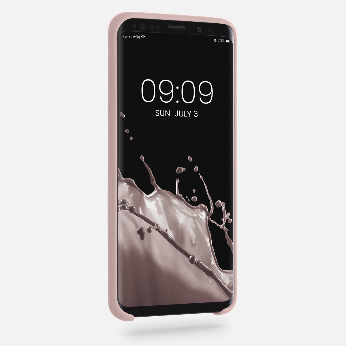 kwmobile Phone Case for Samsung Galaxy S9 - Silicone Case - Wireless Charging - Protective Cover