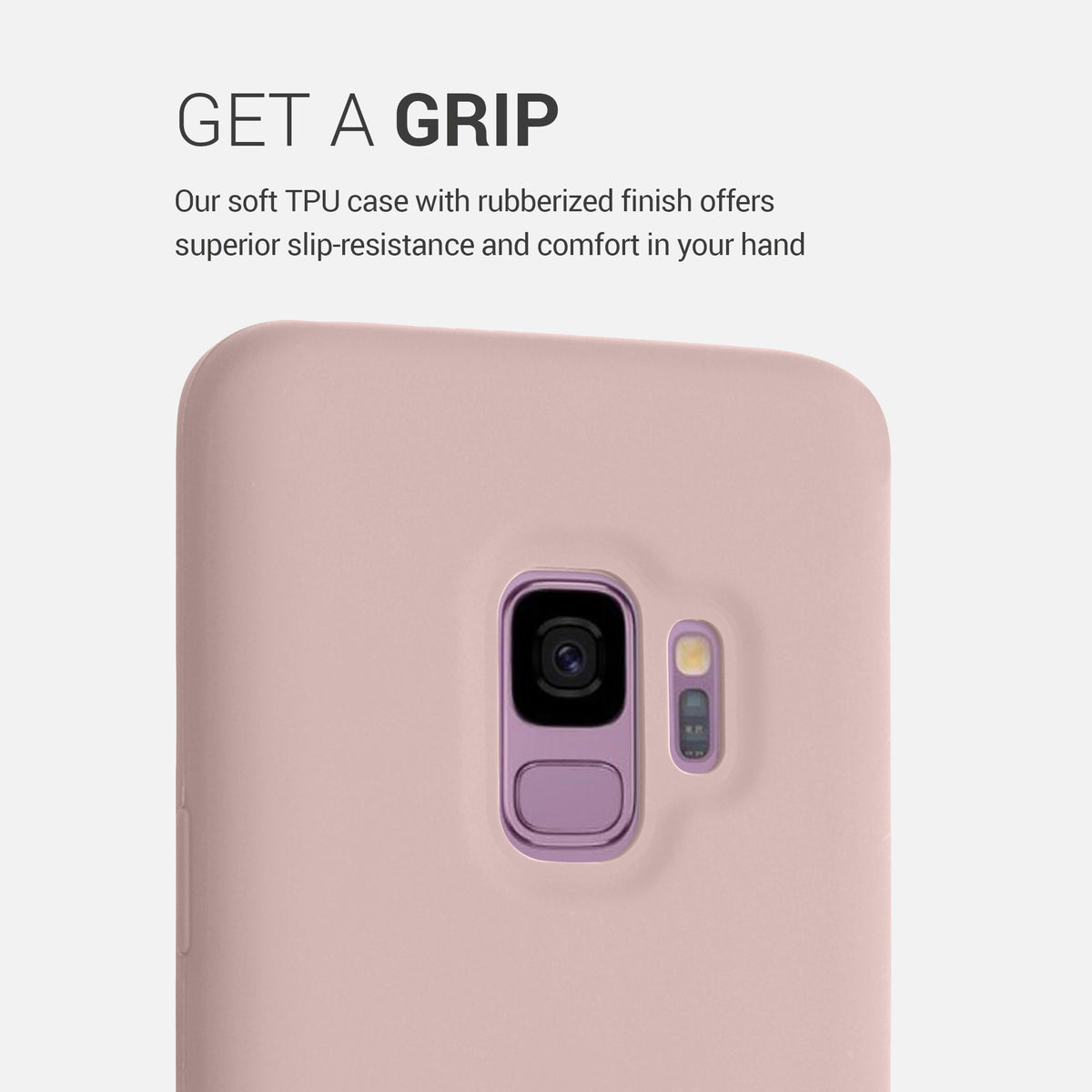 kwmobile Phone Case for Samsung Galaxy S9 - Silicone Case - Wireless Charging - Protective Cover