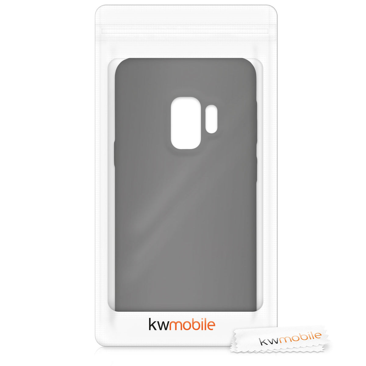 kwmobile Phone Case for Samsung Galaxy S9 - Silicone Case - Wireless Charging - Protective Cover