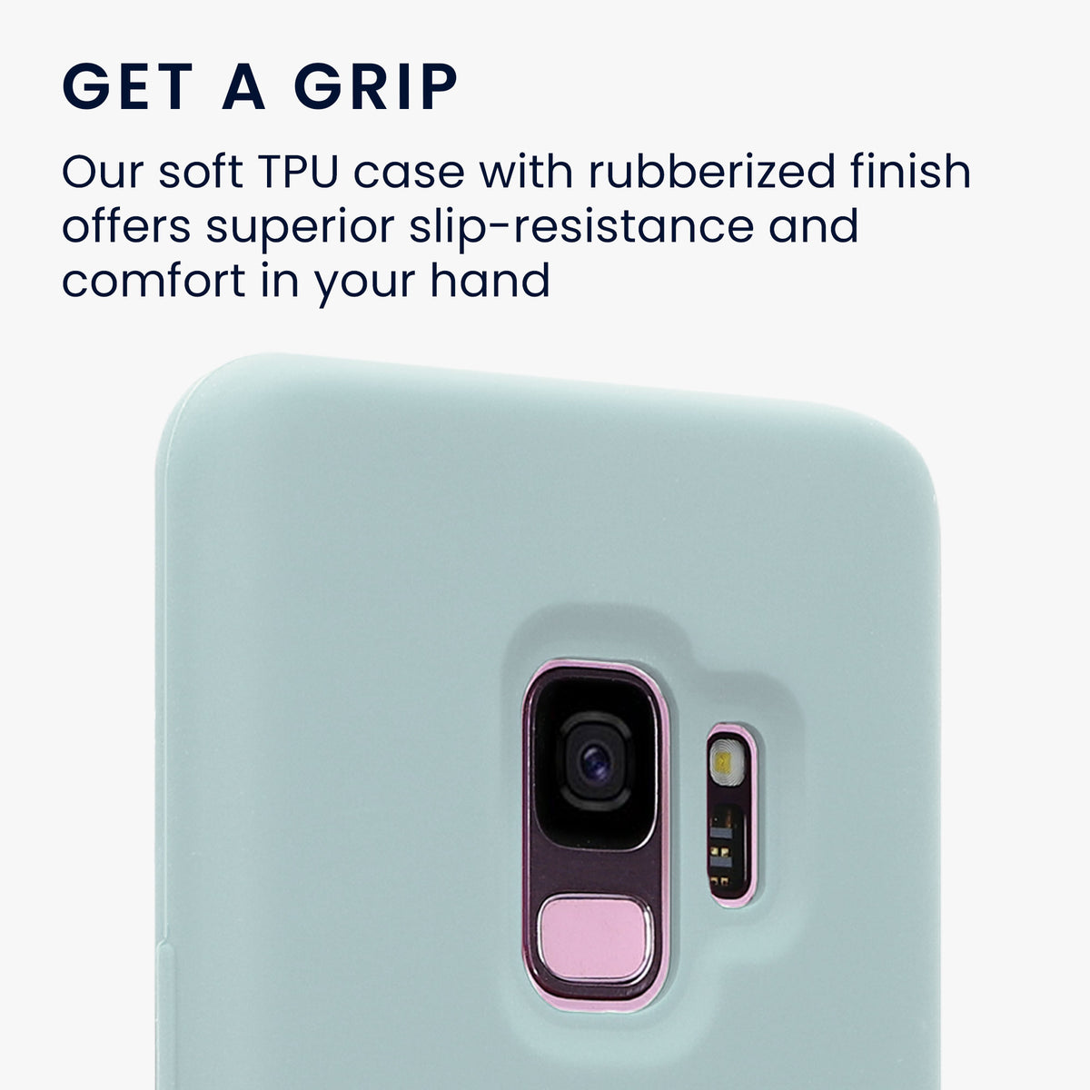 kwmobile Phone Case for Samsung Galaxy S9 - Silicone Case - Wireless Charging - Protective Cover