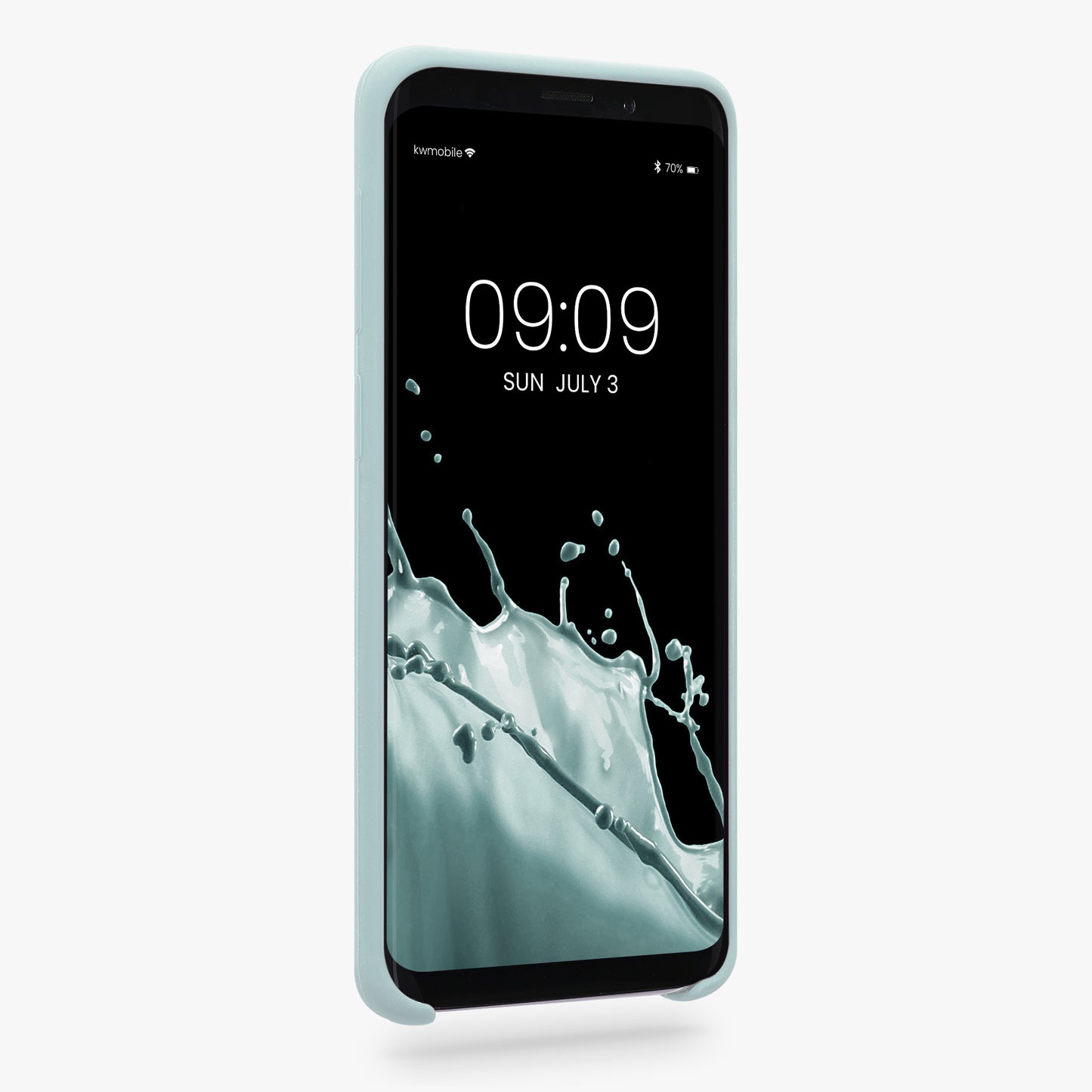 kwmobile Phone Case for Samsung Galaxy S9 - Silicone Case - Wireless Charging - Protective Cover