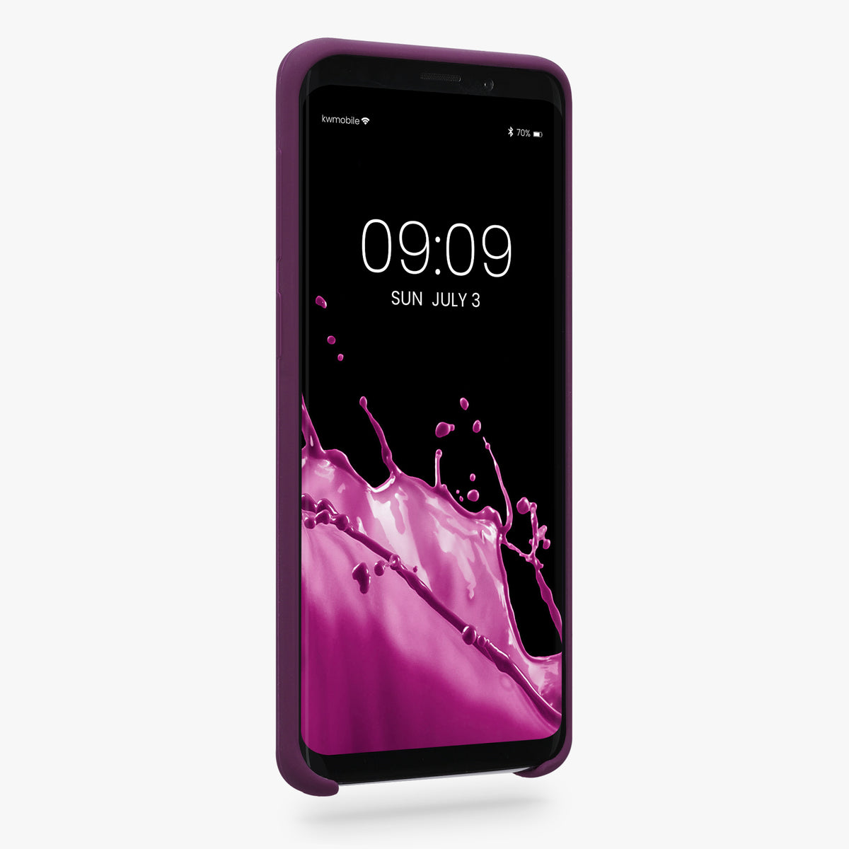 kwmobile Phone Case for Samsung Galaxy S9 - Silicone Case - Wireless Charging - Protective Cover