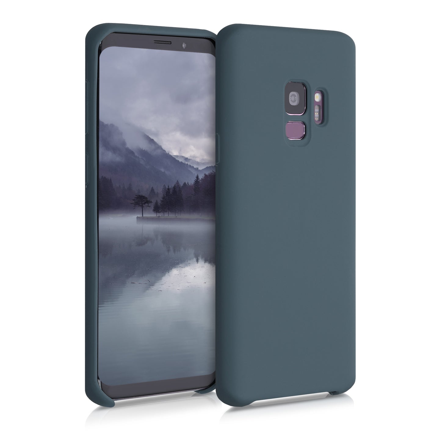 kwmobile Phone Case for Samsung Galaxy S9 - Silicone Case - Wireless Charging - Protective Cover