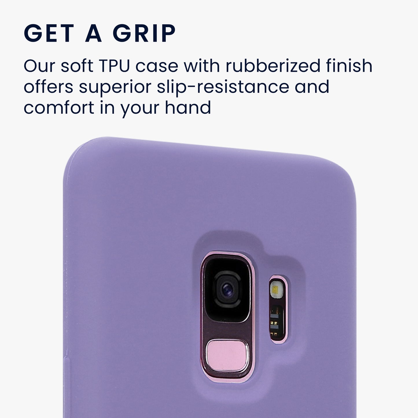 kwmobile Phone Case for Samsung Galaxy S9 - Silicone Case - Wireless Charging - Protective Cover