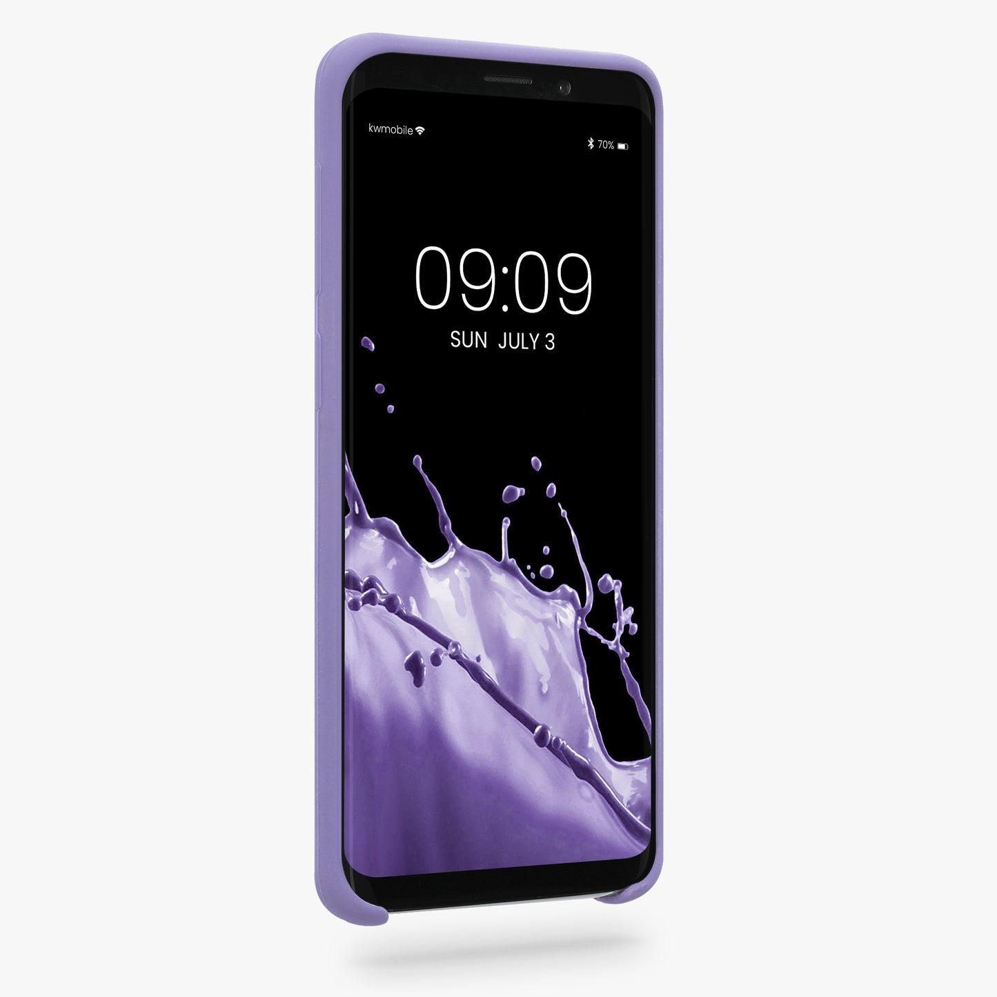 kwmobile Phone Case for Samsung Galaxy S9 - Silicone Case - Wireless Charging - Protective Cover